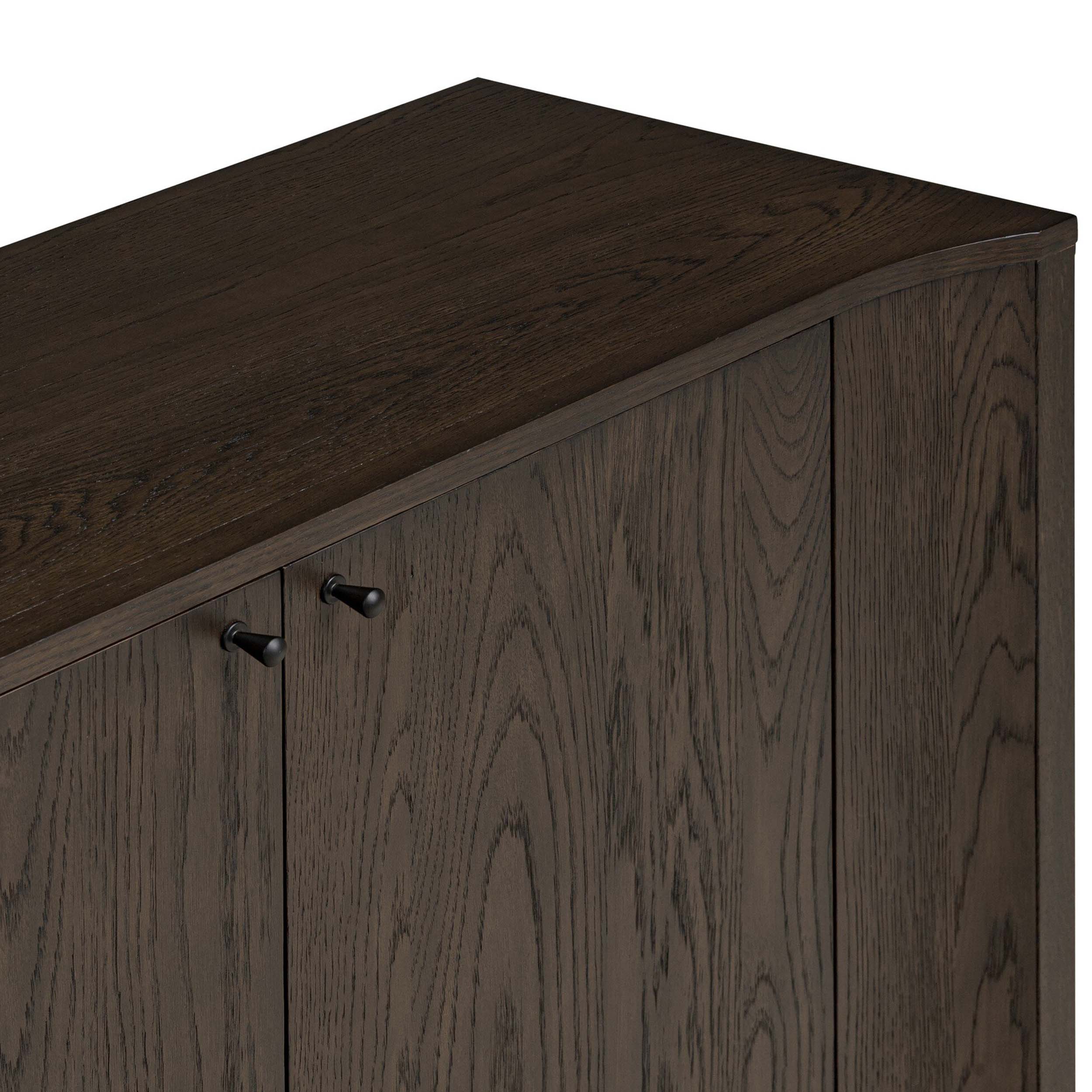 Bindi Sideboard, Umber Brown Veneer
