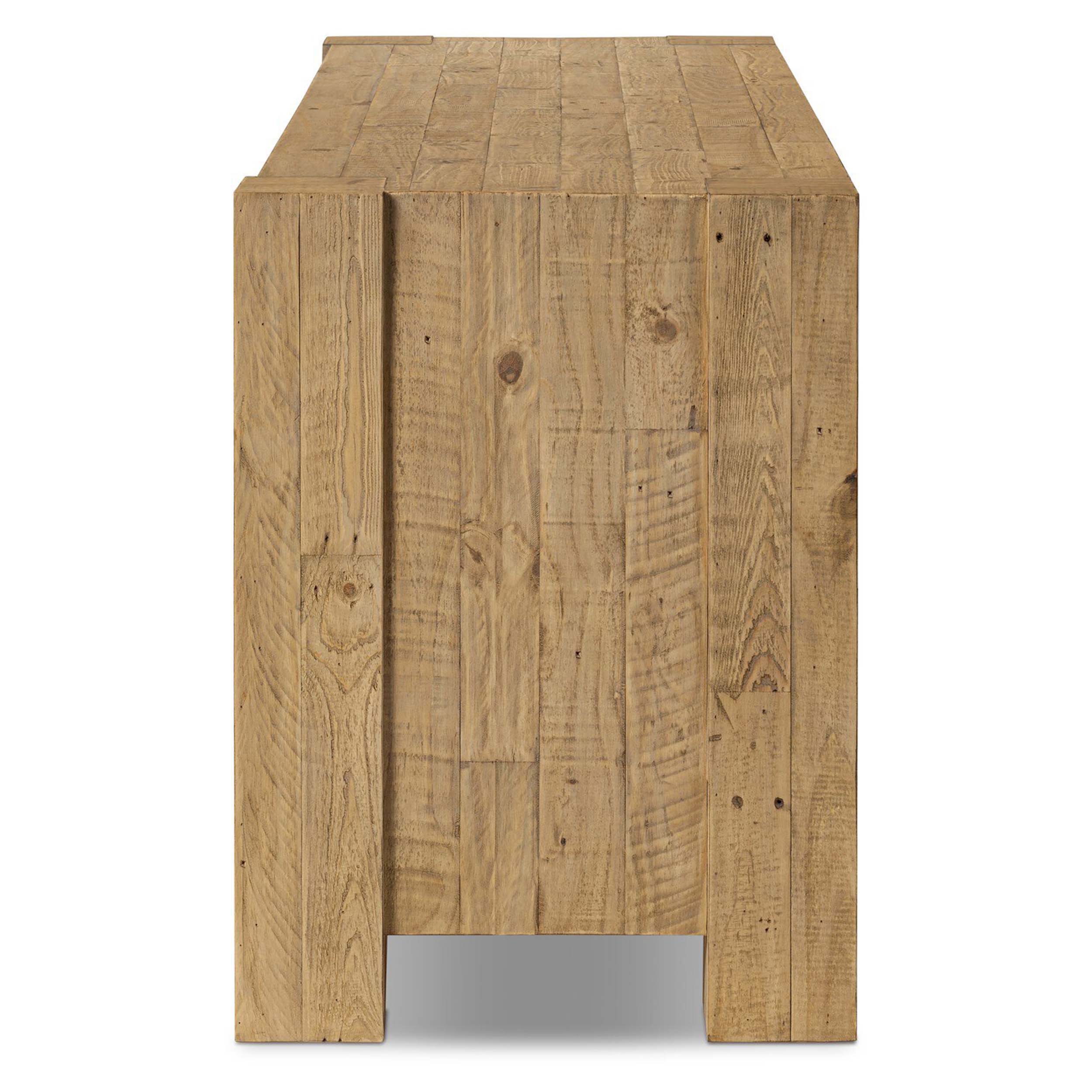 Perot 6 Drawer Dresser, Light Blonde Pine