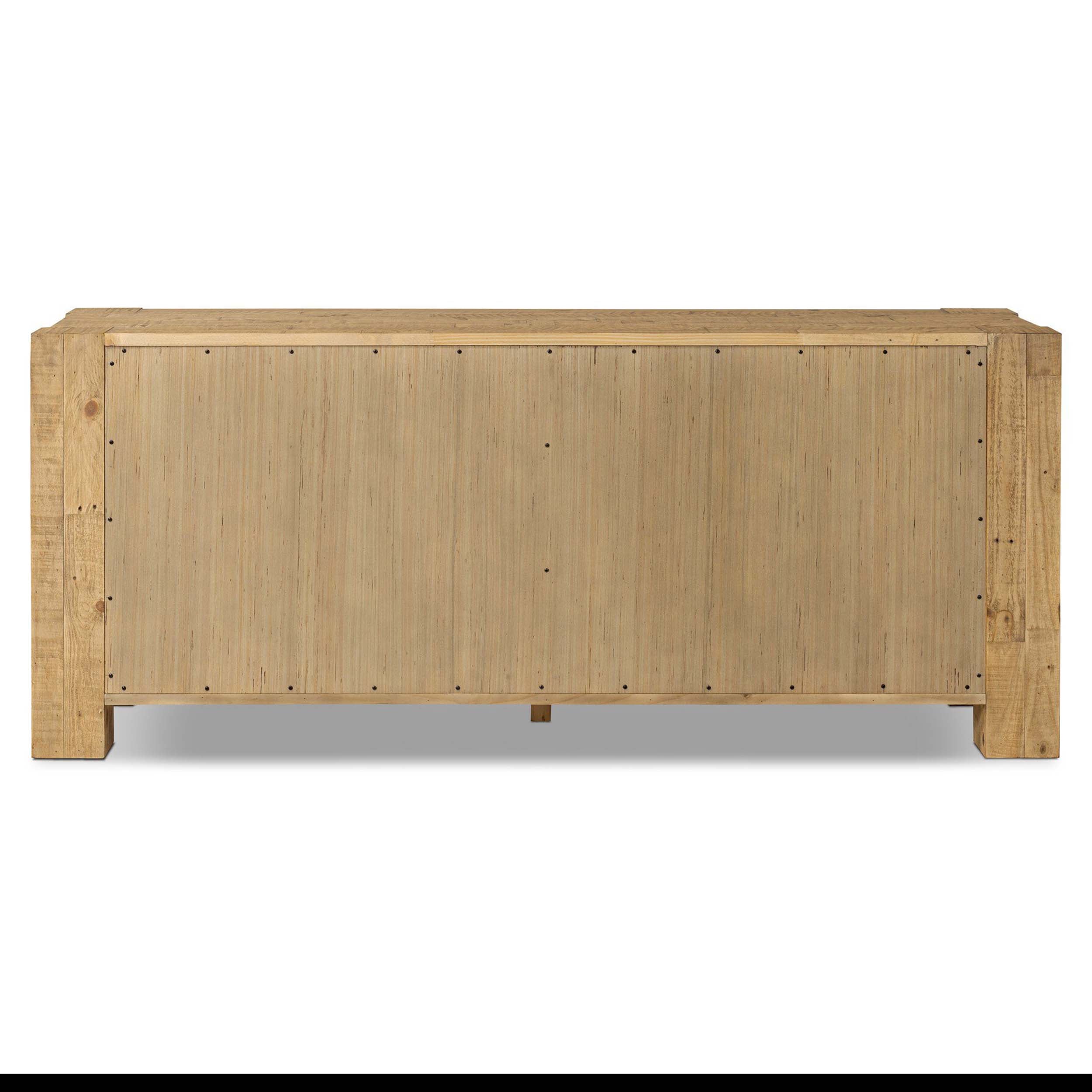 Perot 6 Drawer Dresser, Light Blonde Pine