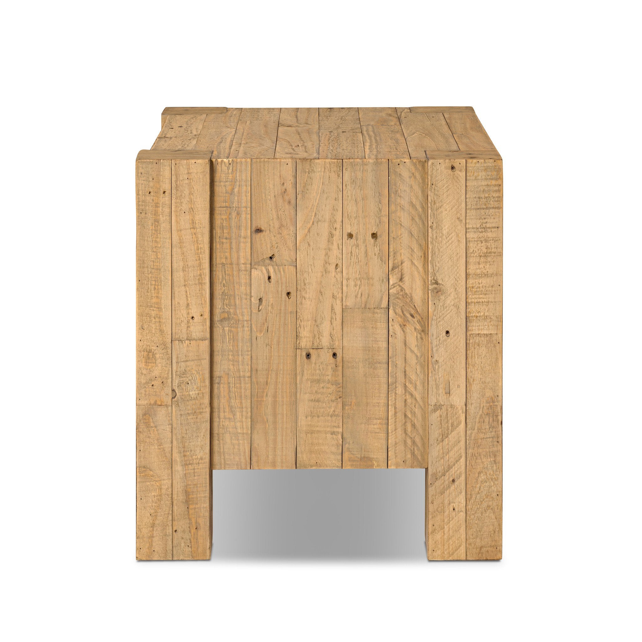 Perot Nightstand, Light Blonde Pine