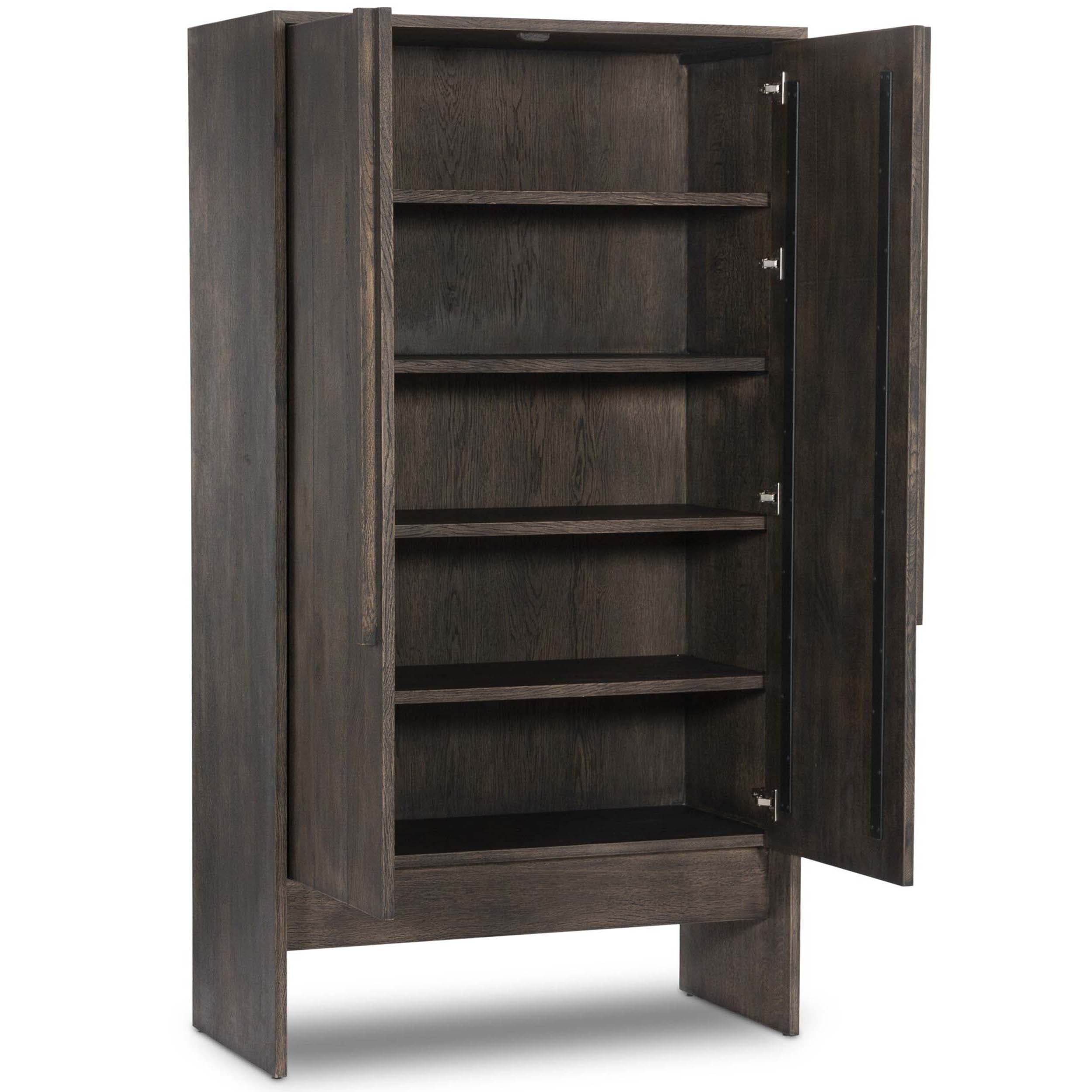 Elgin Cabinet, Brushed Dark Brown