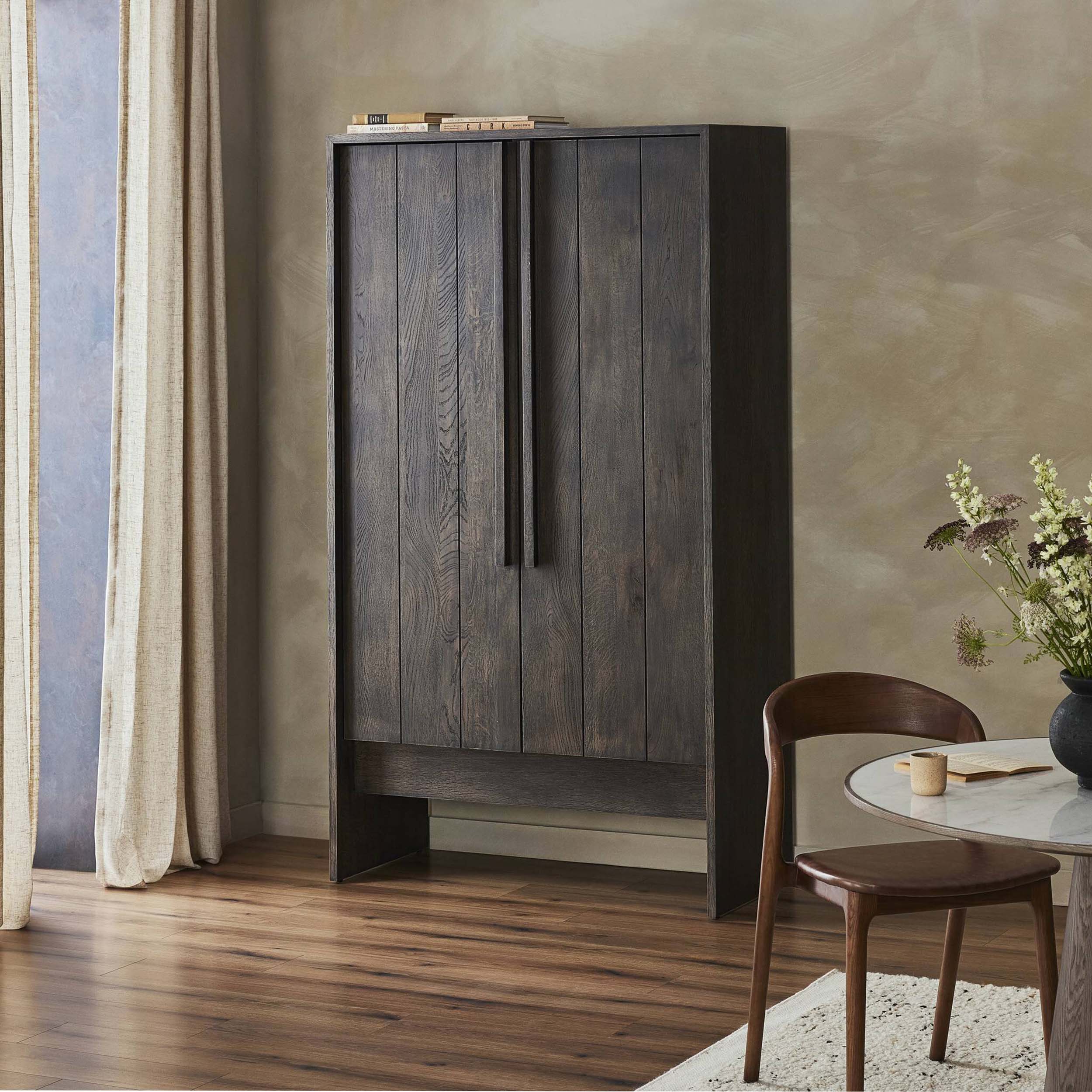 Elgin Cabinet, Brushed Dark Brown