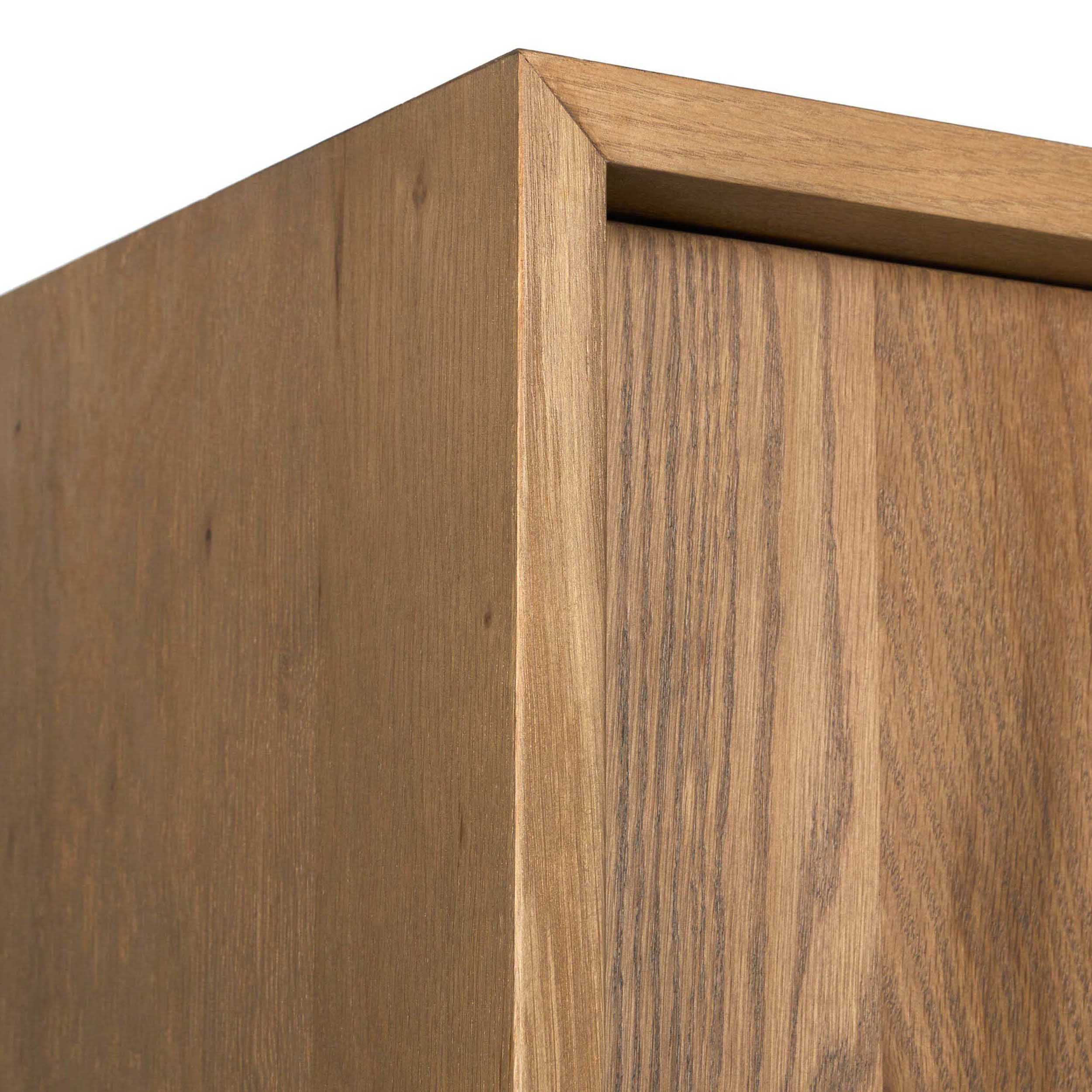 Elgin Cabinet, Sandy Oak Veneer