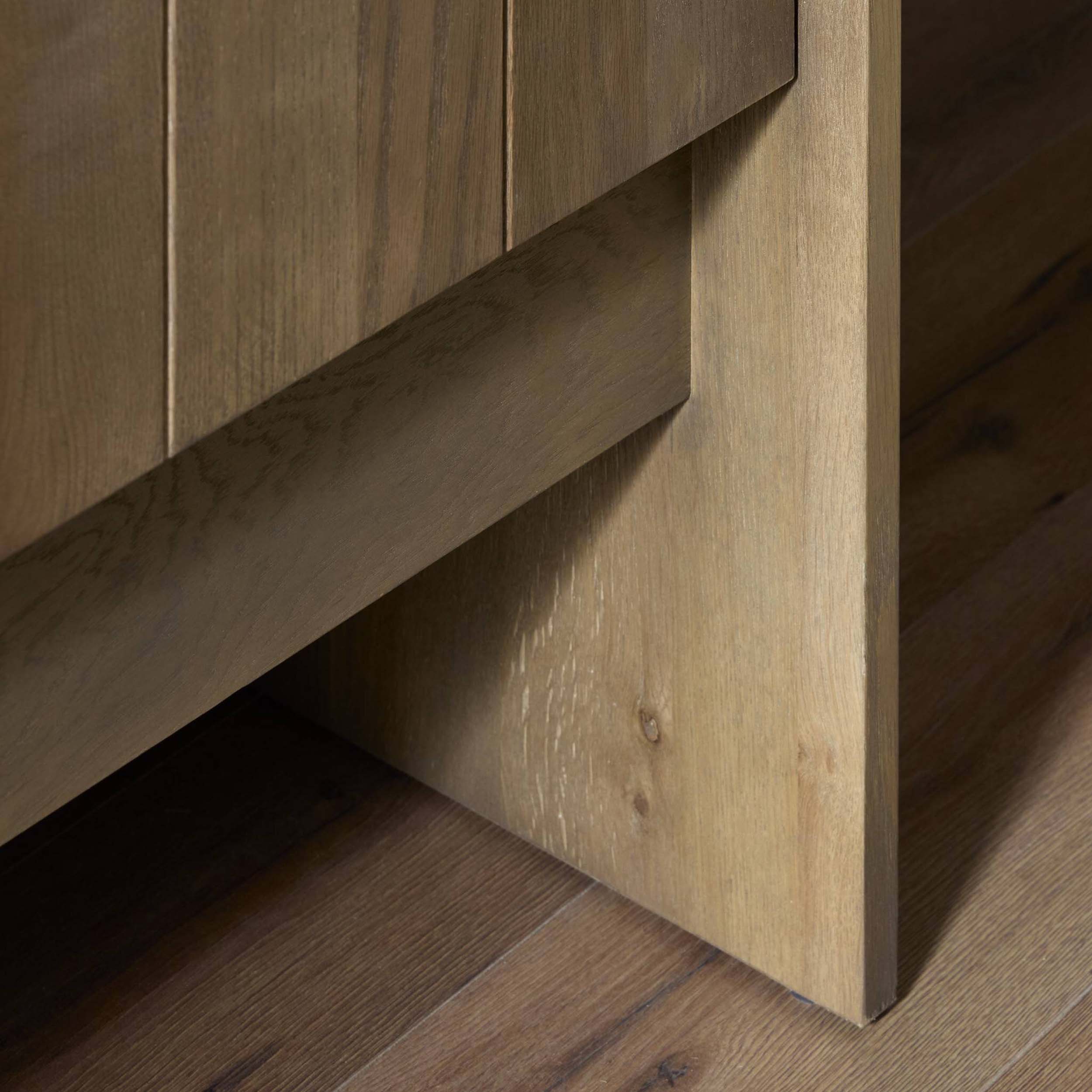Elgin Cabinet, Sandy Oak Veneer