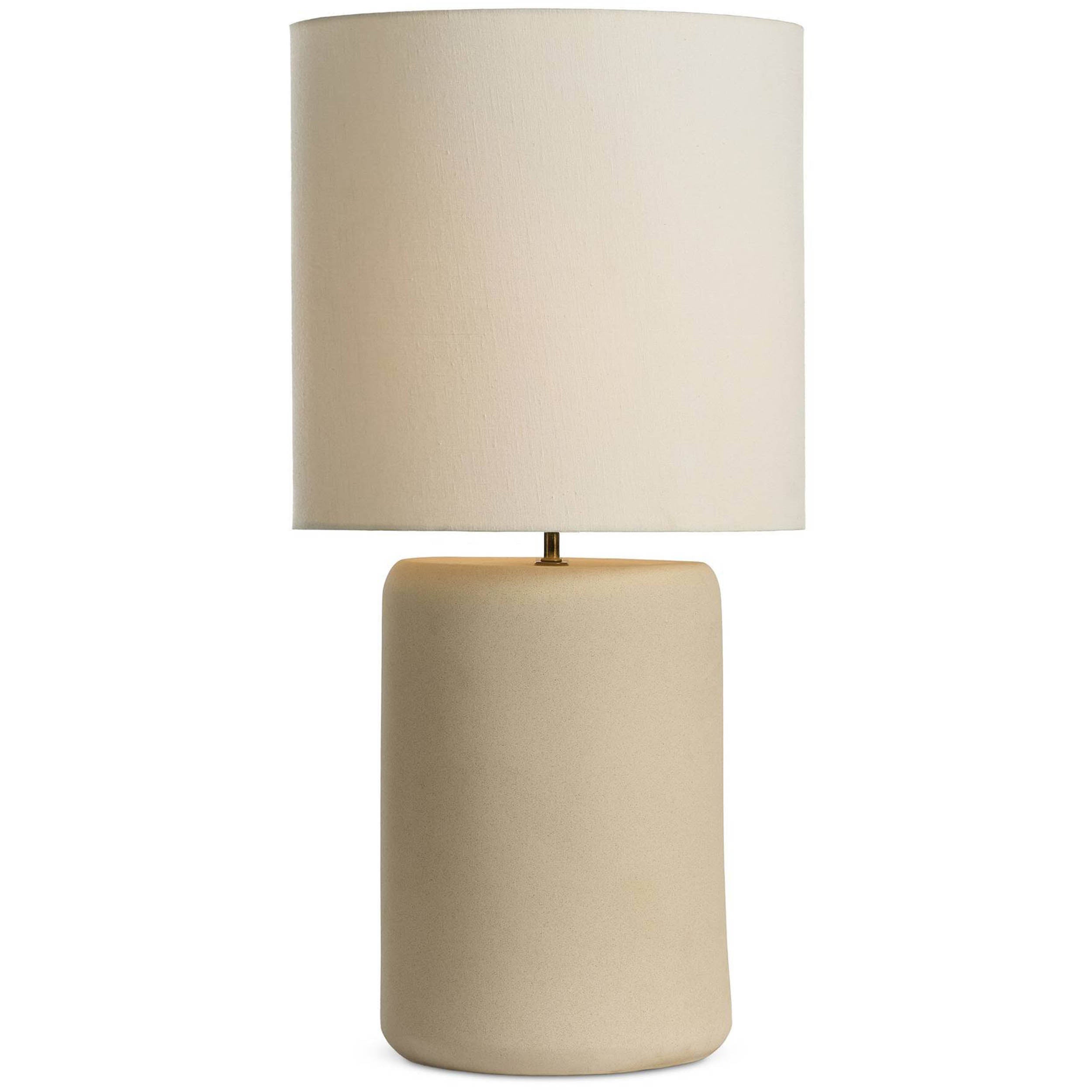 Sadia Table Lamp, Light Sand