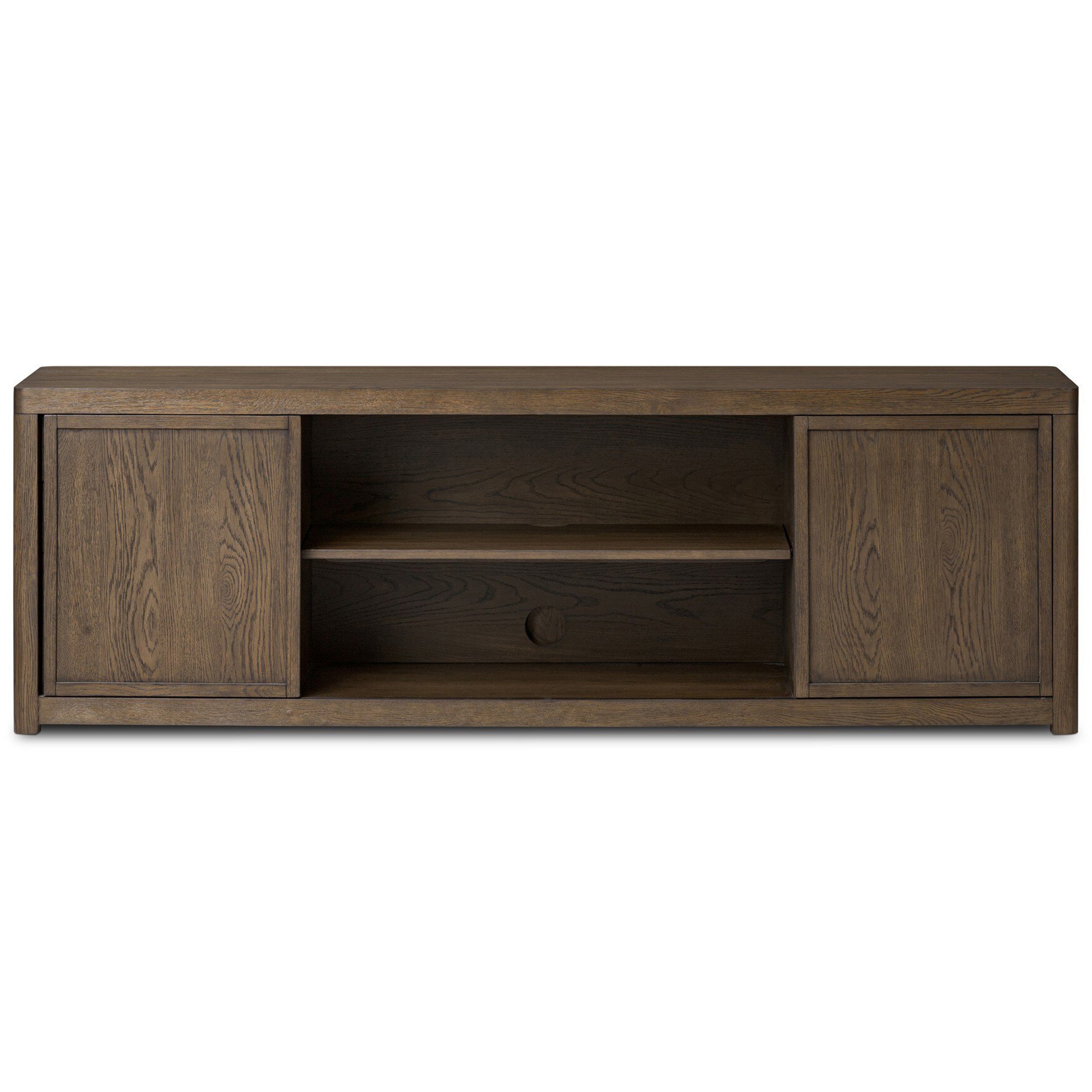 Miko Media Console, Fawn Oak Veneer