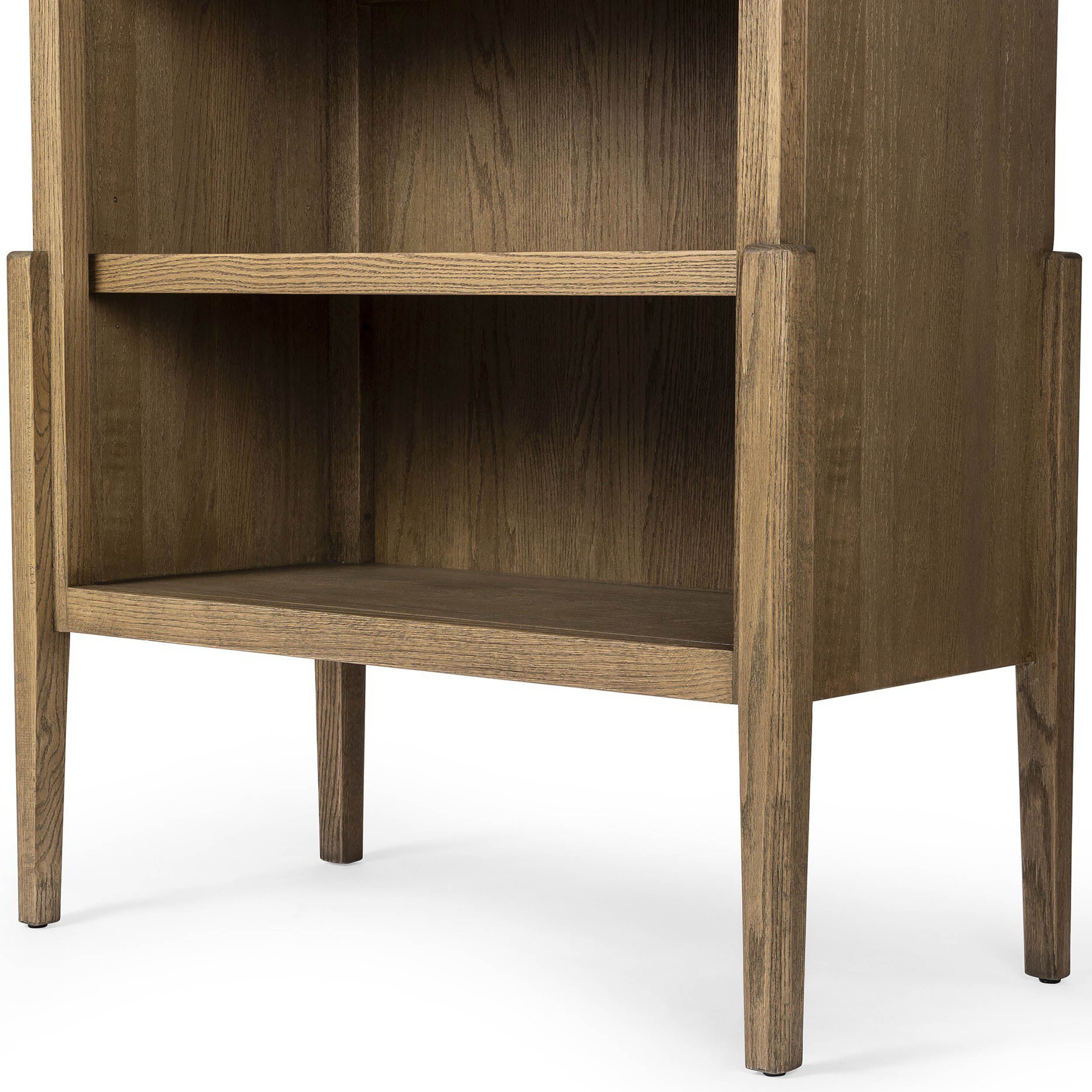 Tolle Bookcase, Drifted Oak Solid