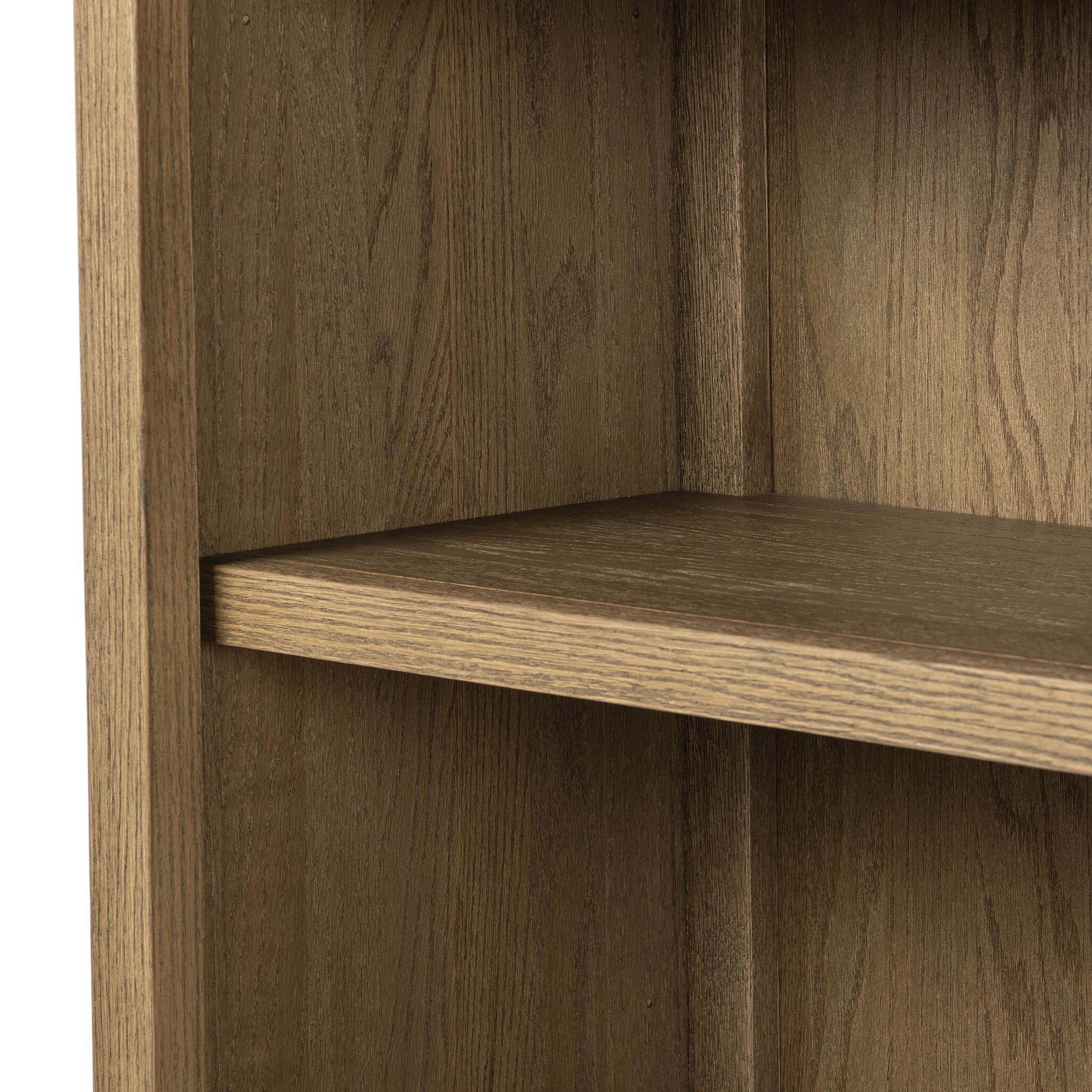 Tolle Bookcase, Drifted Oak Solid