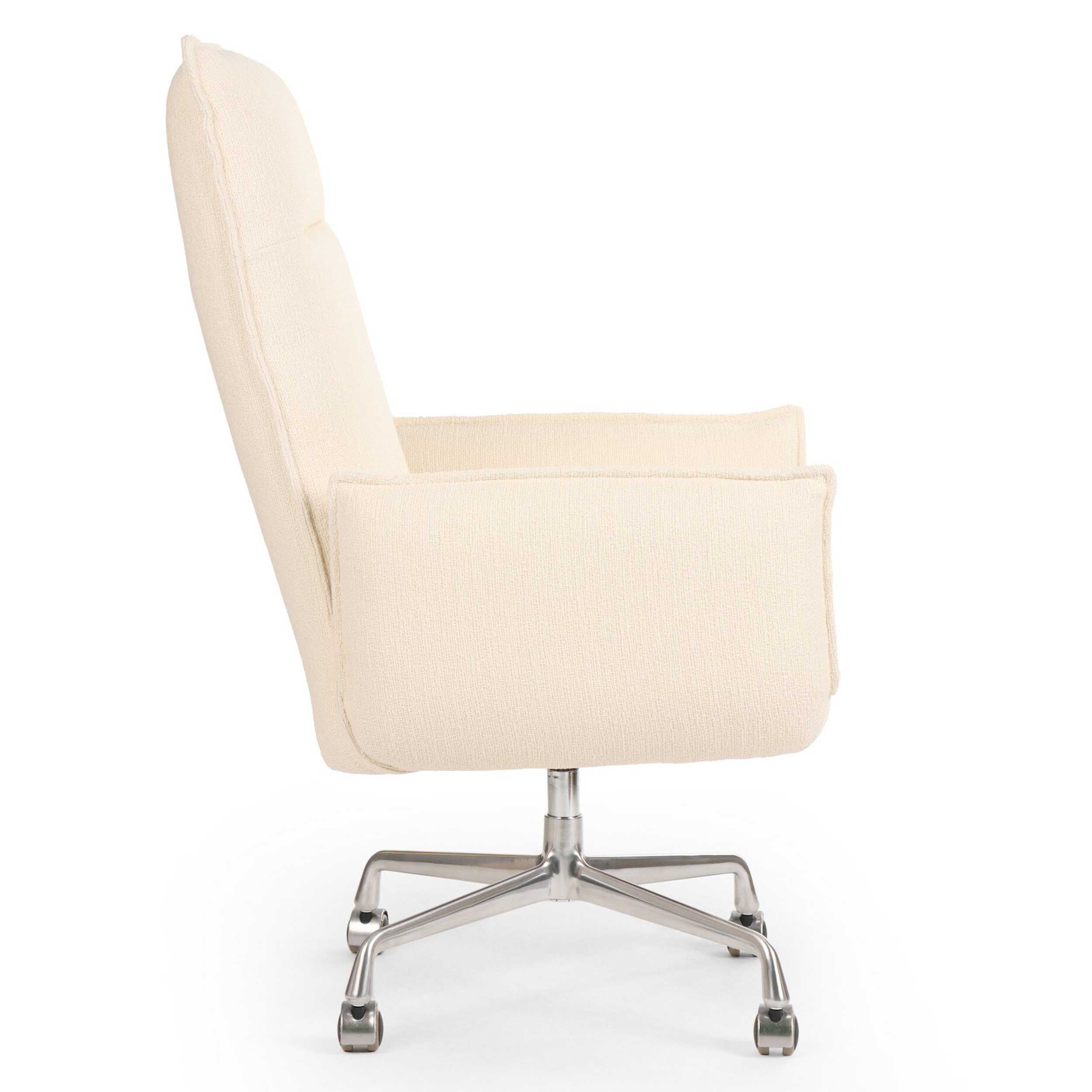 Lionel Desk Chair, Kerbey Ivory