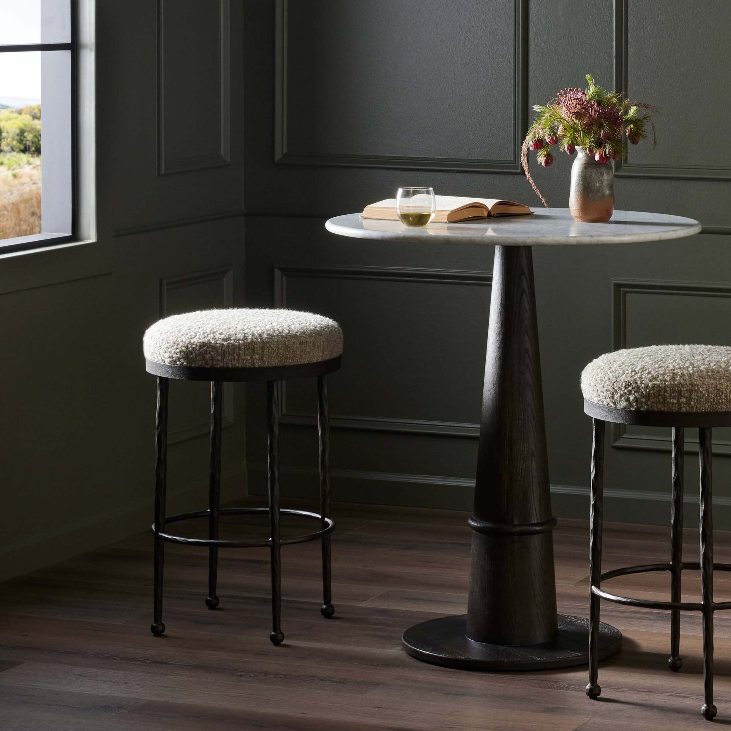 Corinne Bar + Counter Stool, Ivan Stone