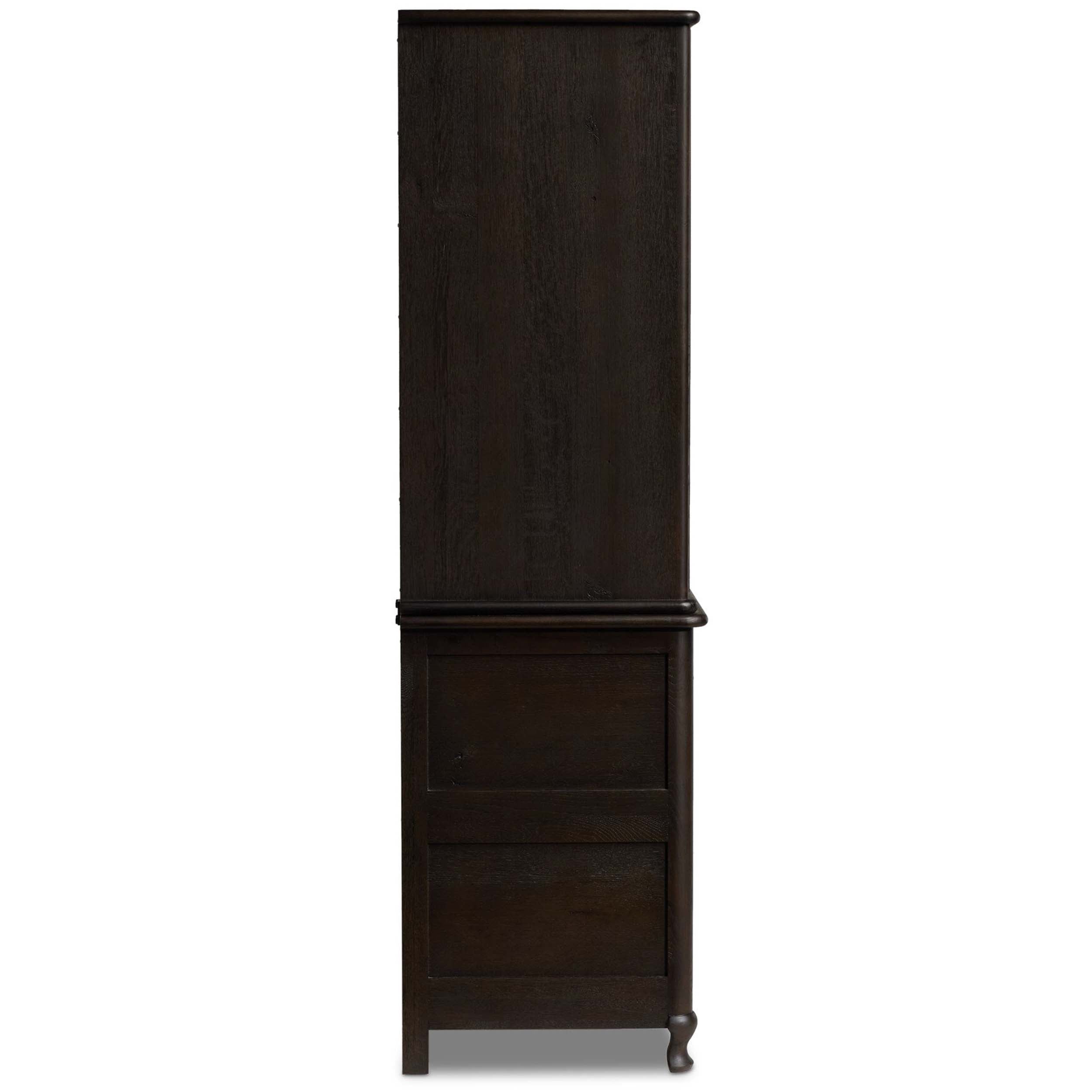 Pika Armoire, Smoked Black Oak Veneer