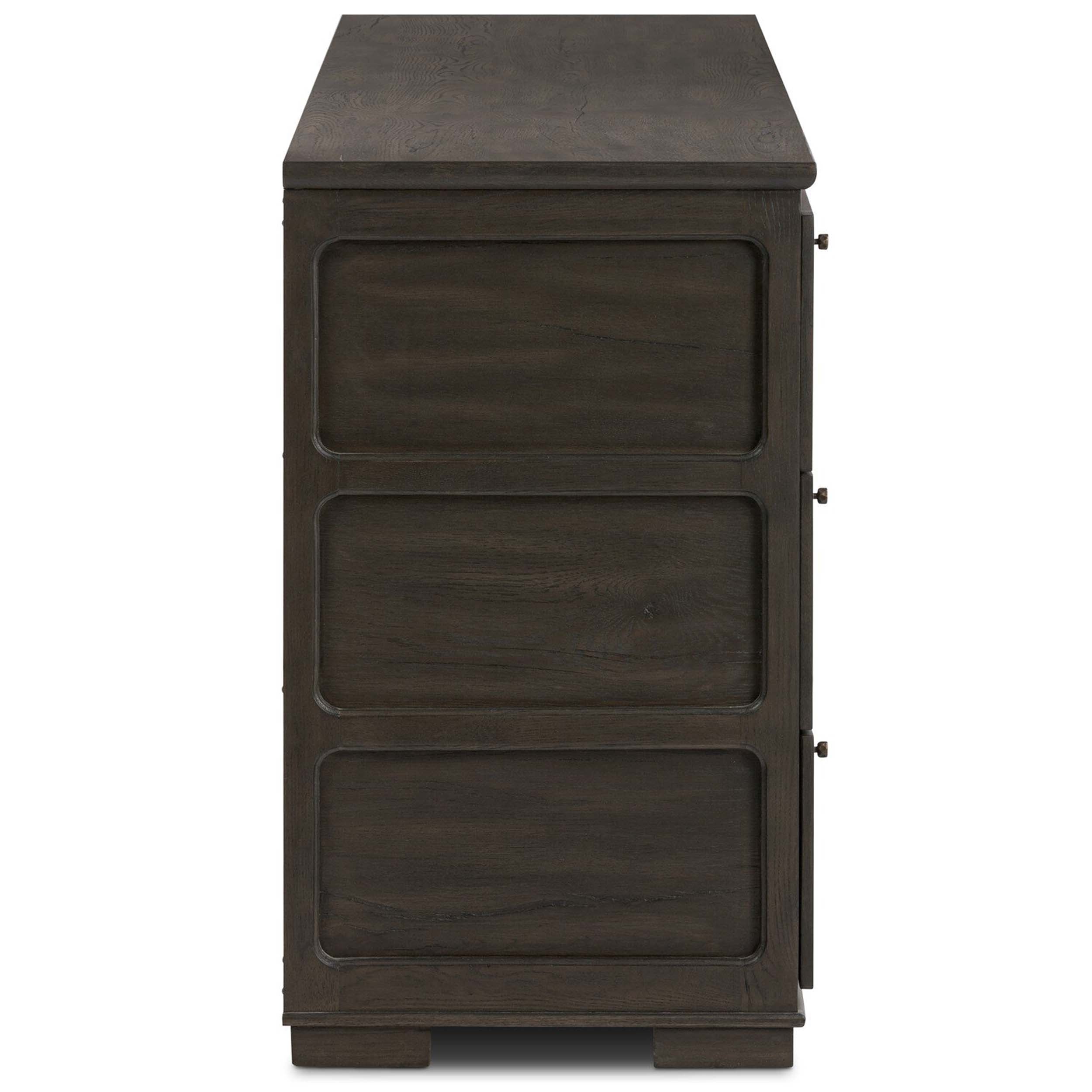 Leora Sideboard, Smoked Black Veneer