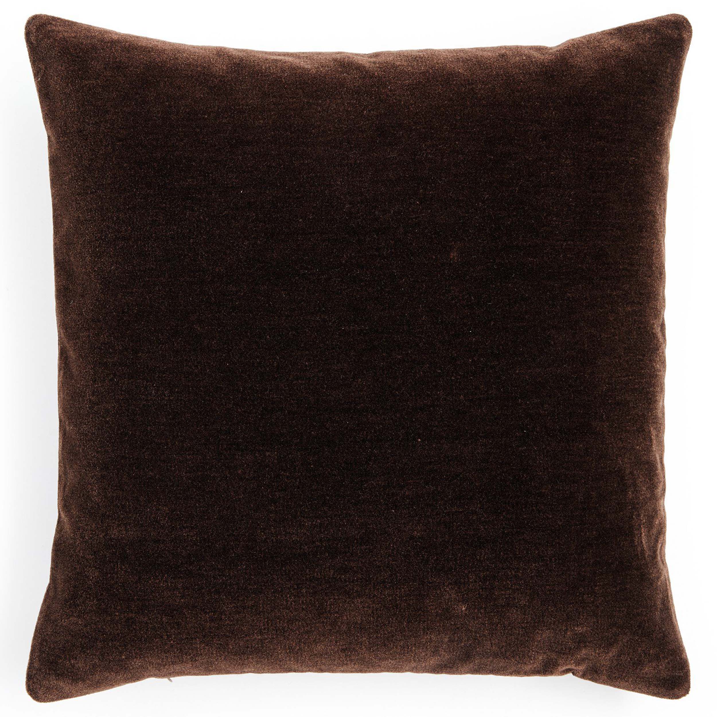 Bridger Pillow, Monte Chocolate, Cover + Insert