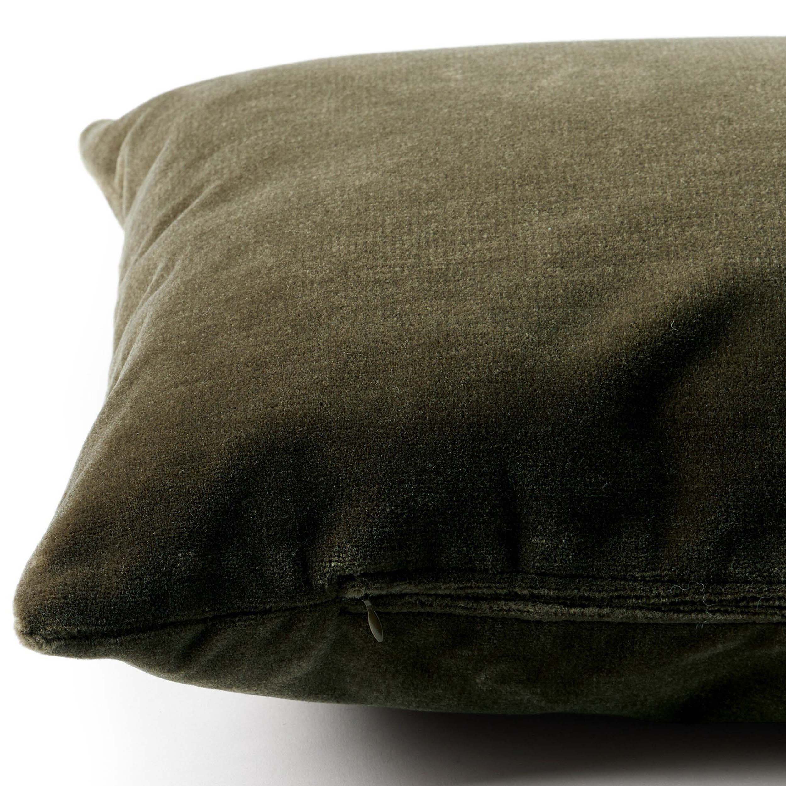 Bridger Pillow, Monte Olive, Cover + Insert