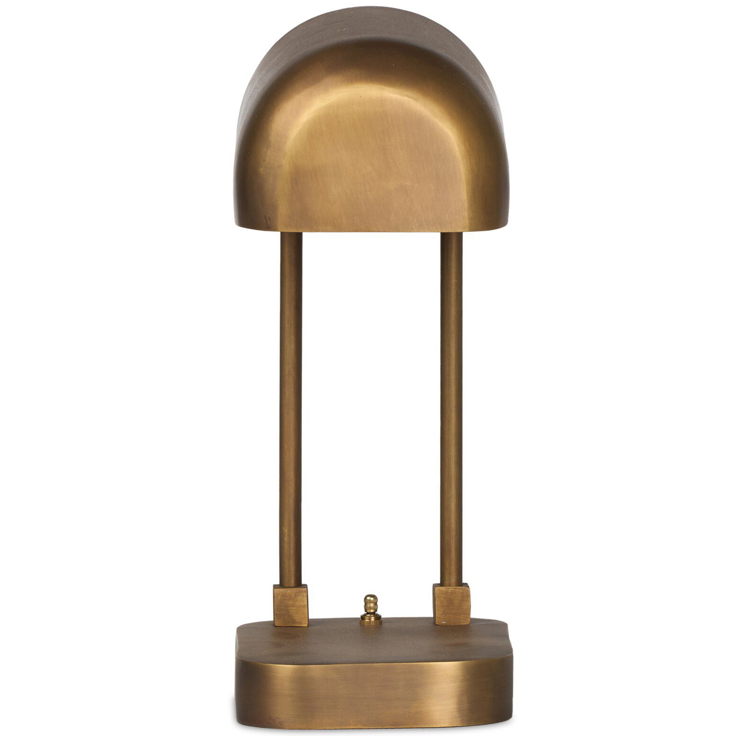 Merlin Table Lamp, Aged Antique Brass