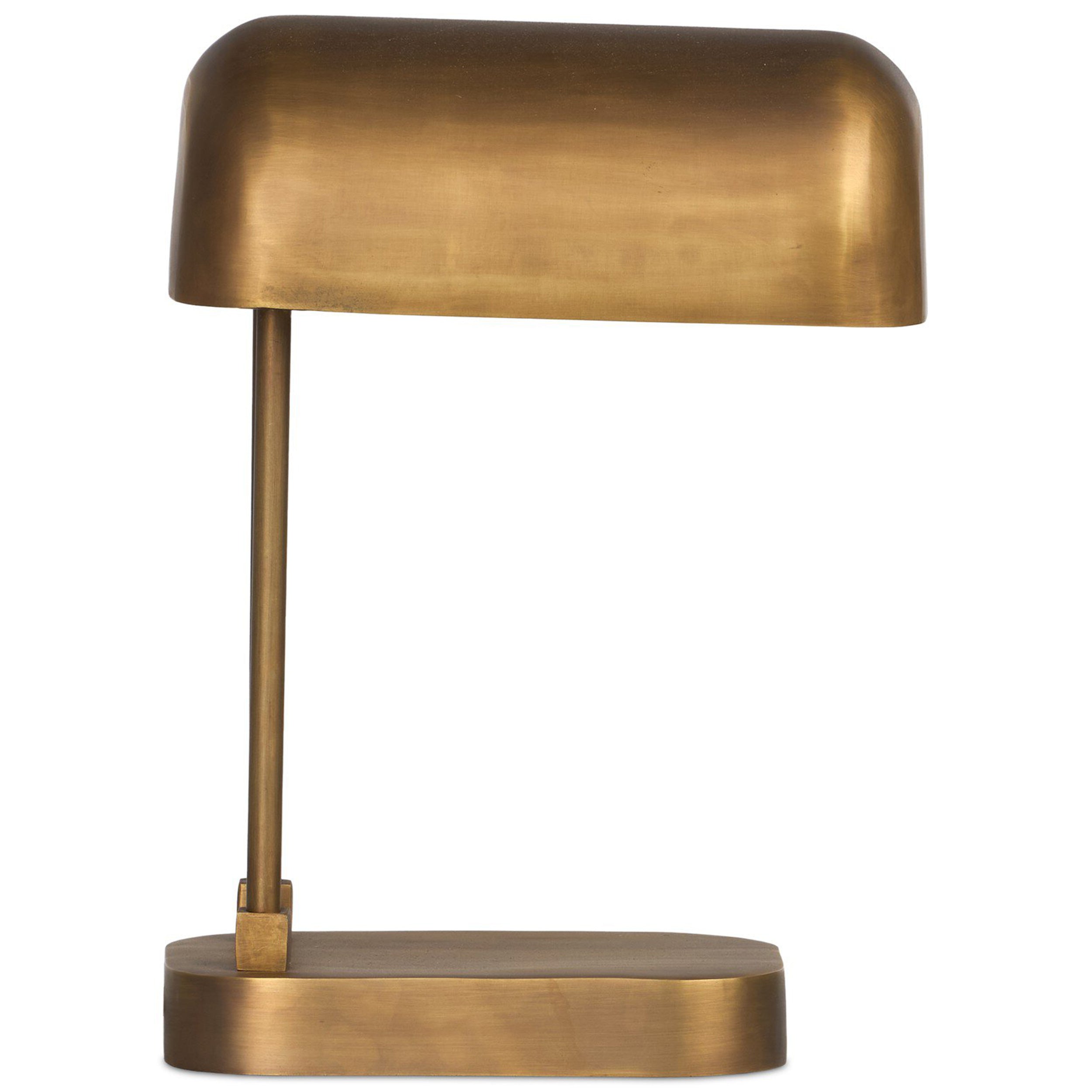 Merlin Table Lamp, Aged Antique Brass