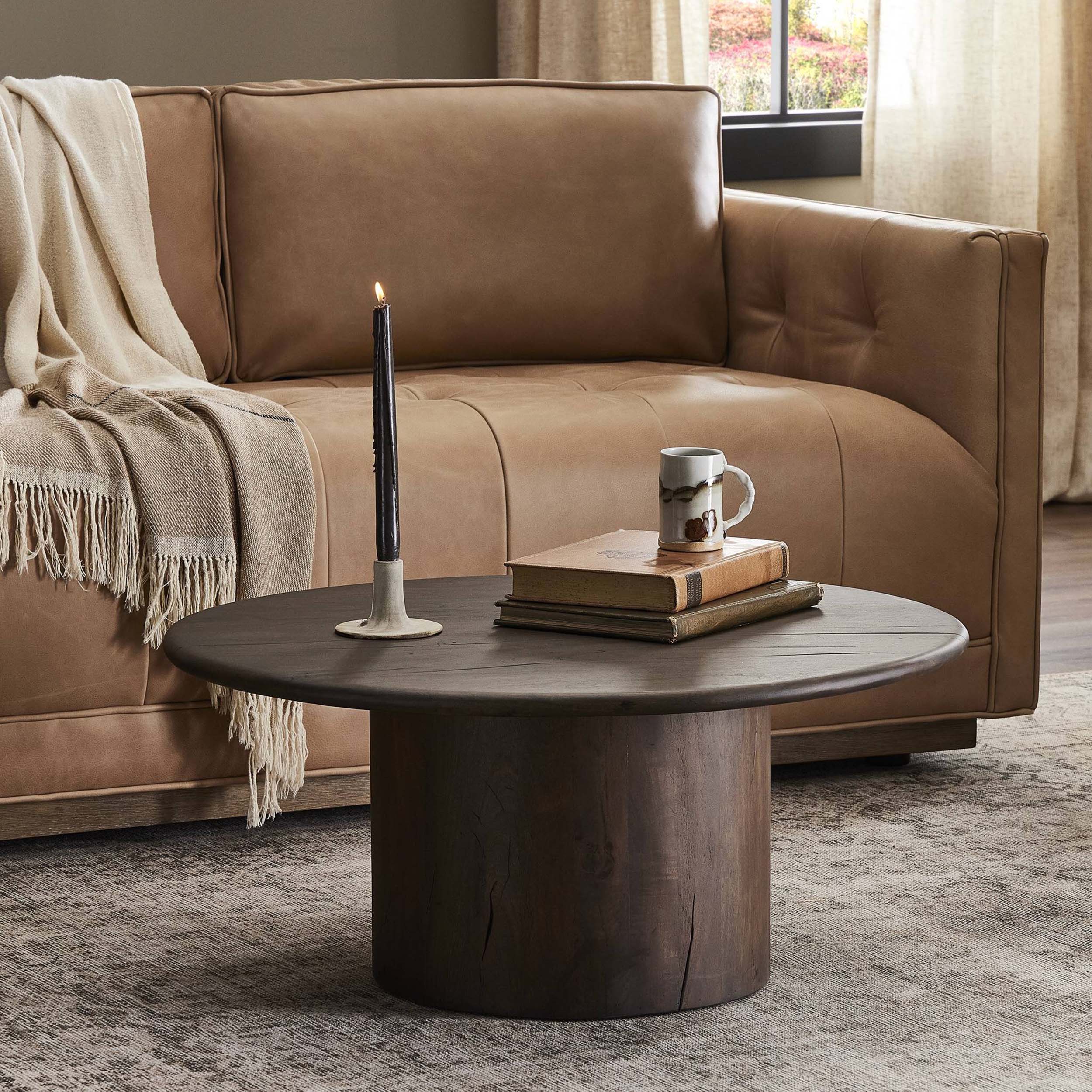Stuart Nesting Coffee Table, Aged Belgium Bleach