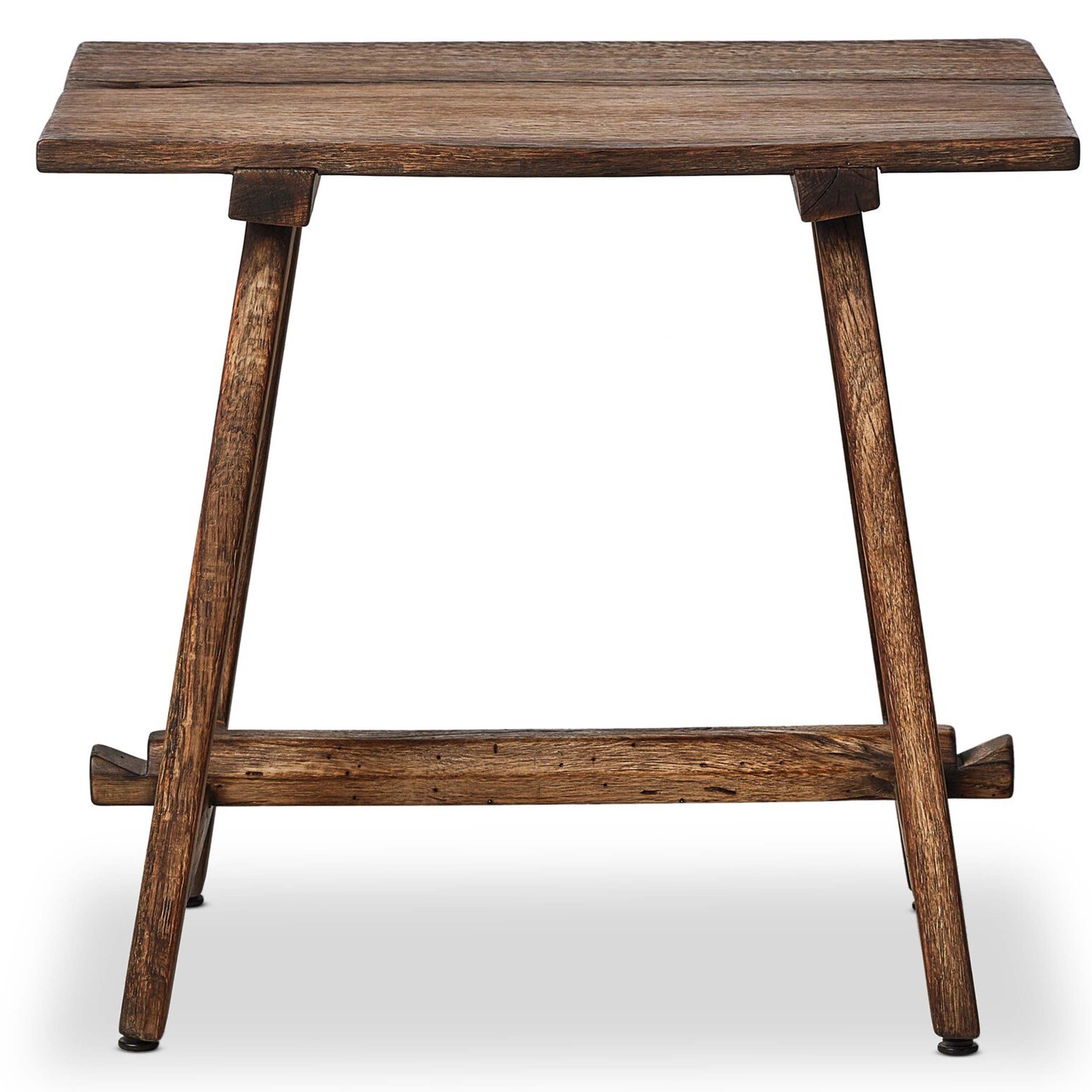 Elio End Table, Burnt Bleached Oak