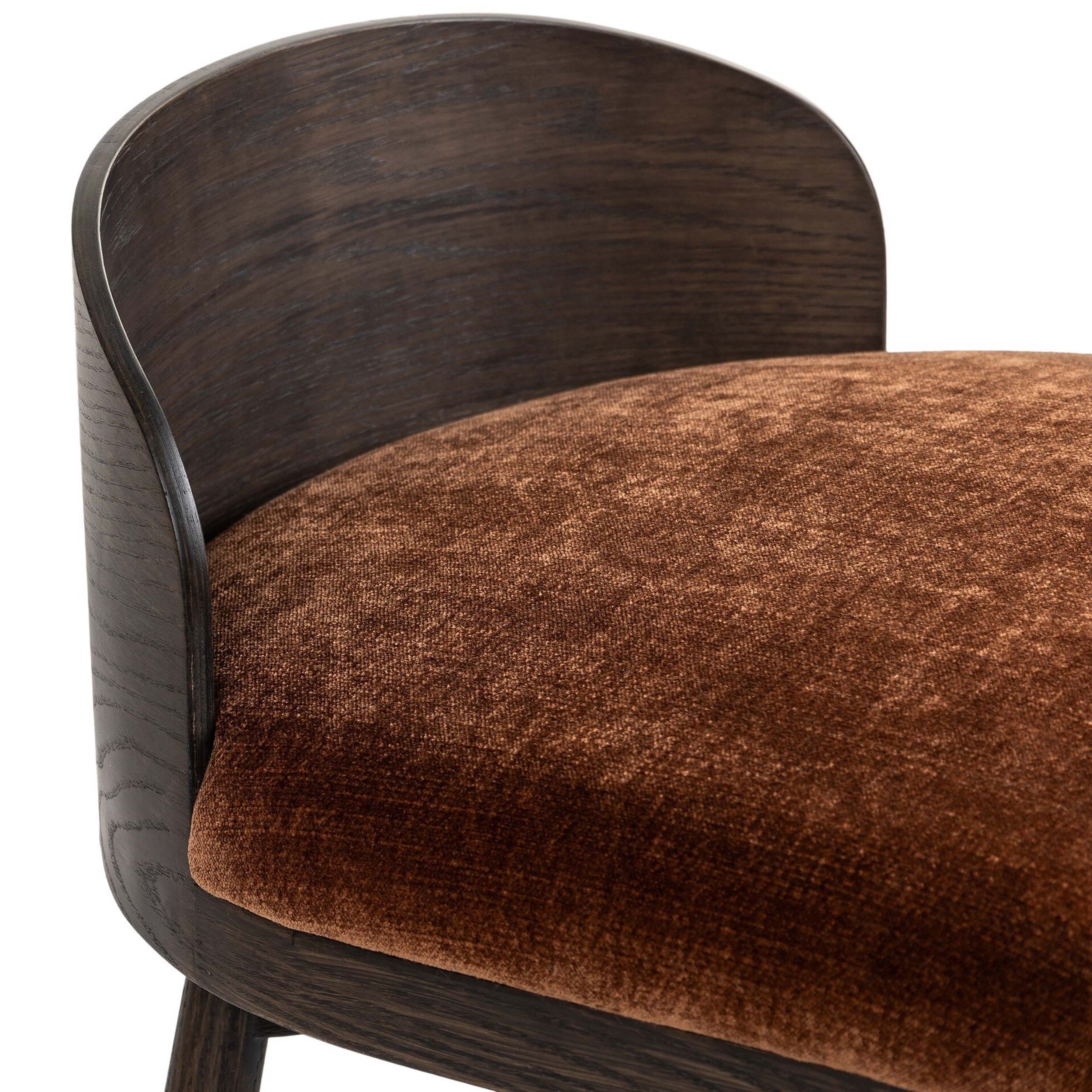 Cloris Swivel Bar + Counter Stool, Altair Sienna