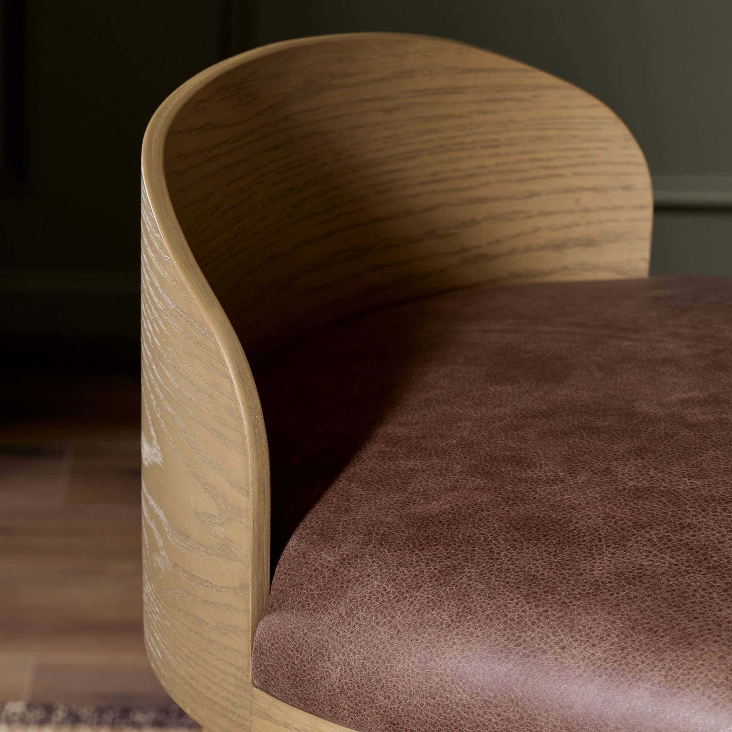 Cloris Swivel Bar + Counter Stool, Palermo Cigar