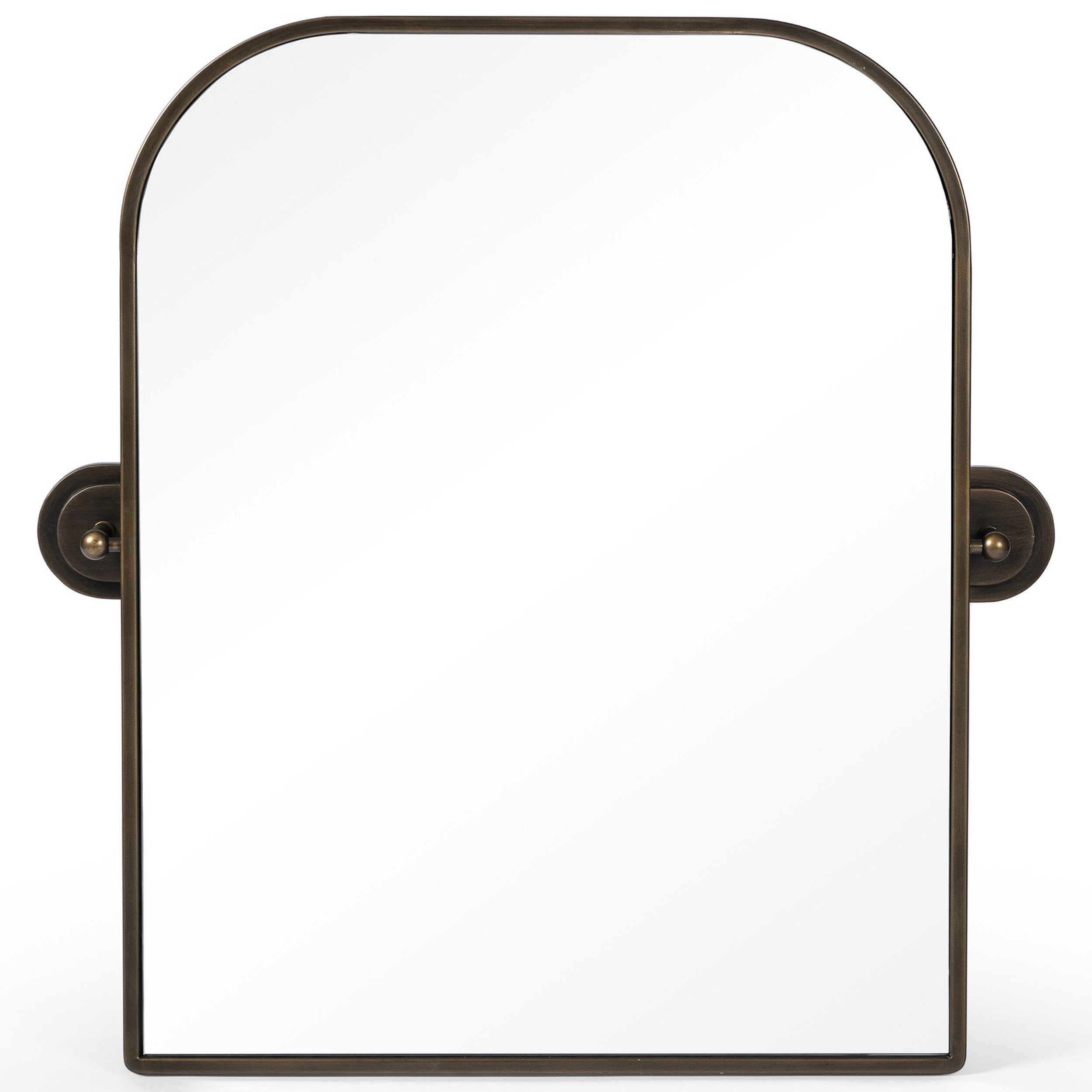 Beau Mirror, Aged Iron