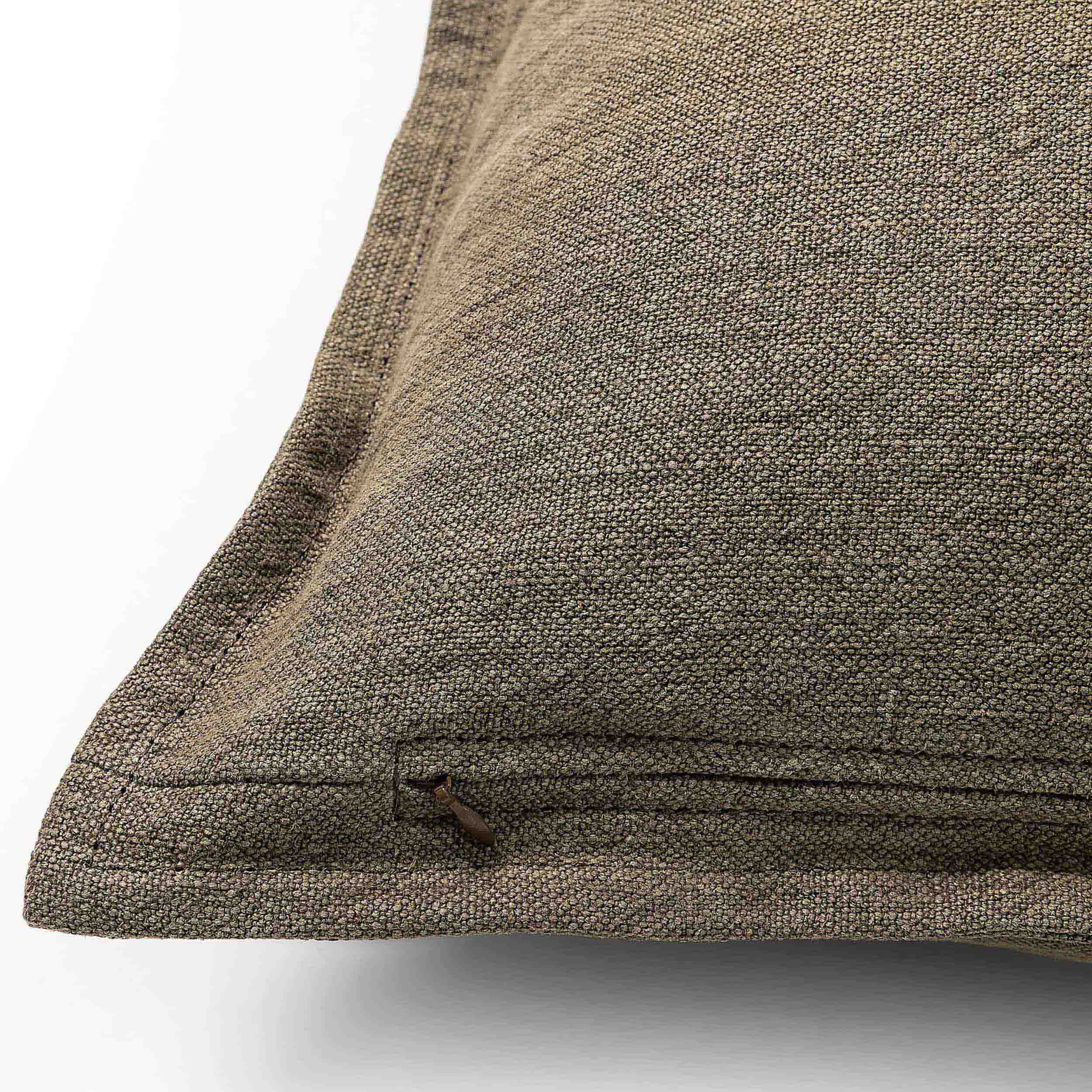 Broadway Pillow, Broadway Olive, Cover + Insert