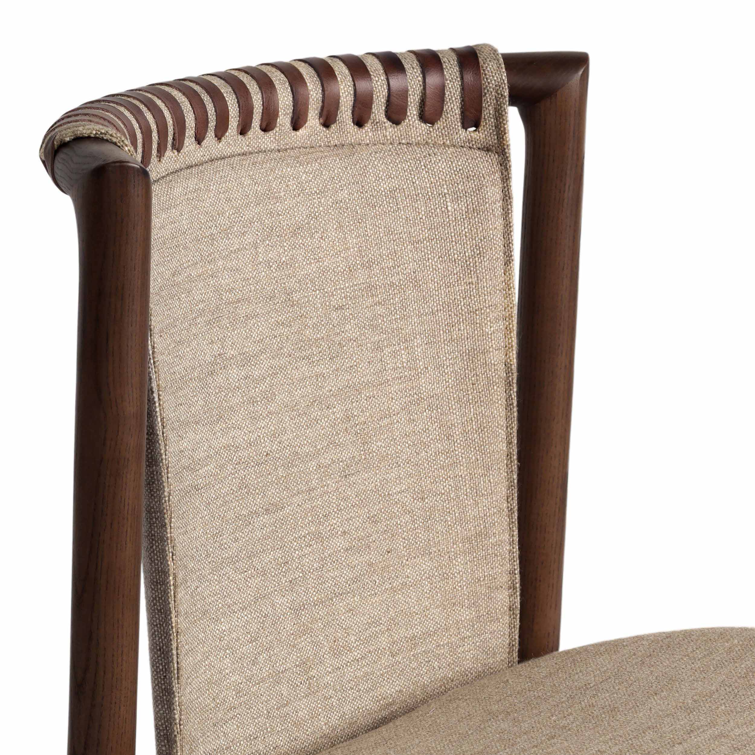 Baden Dining Chair, Alcala Wheat