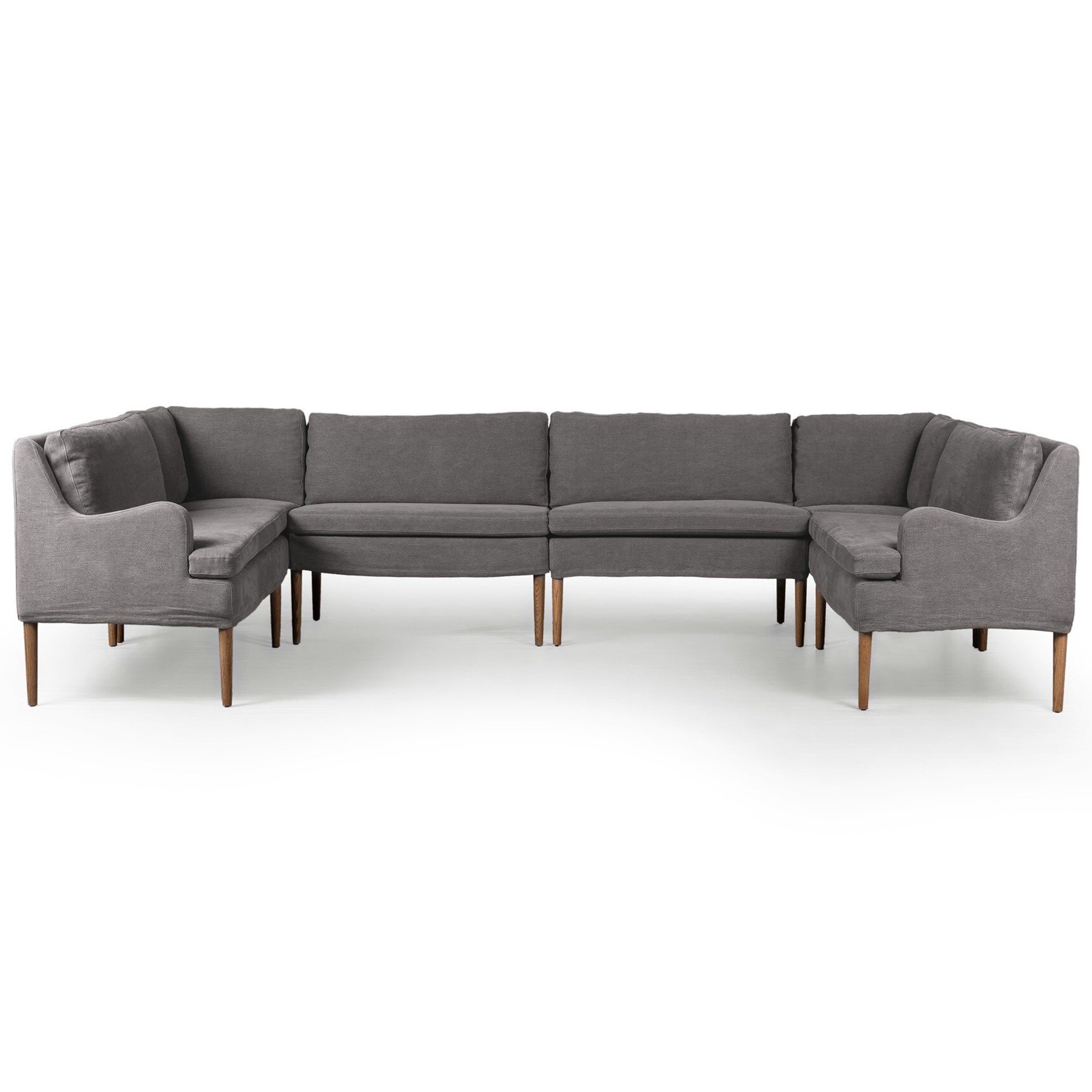 Aurelia Dining Banquette U Shape, Broadway Denim