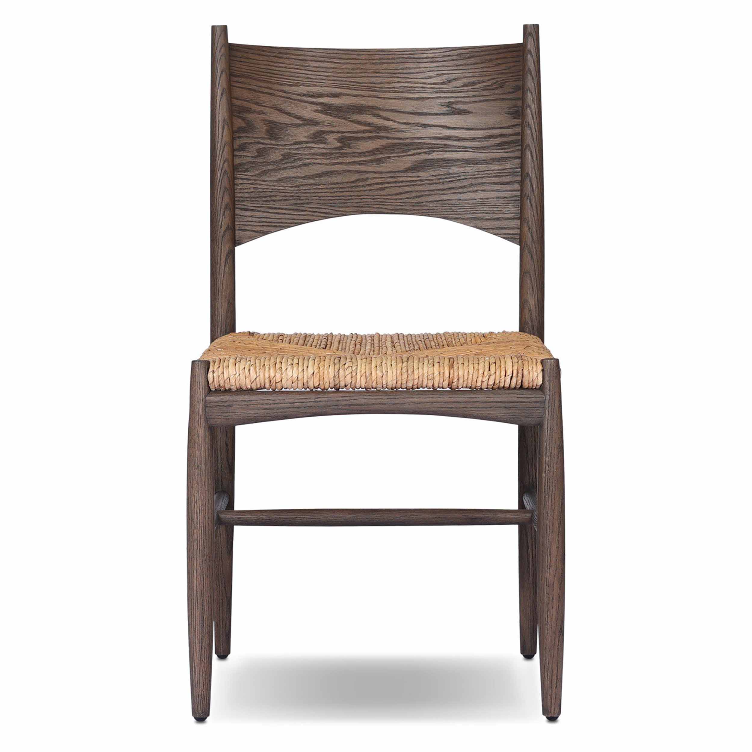 Jovan Dining Chair, Stained Saddle Brown