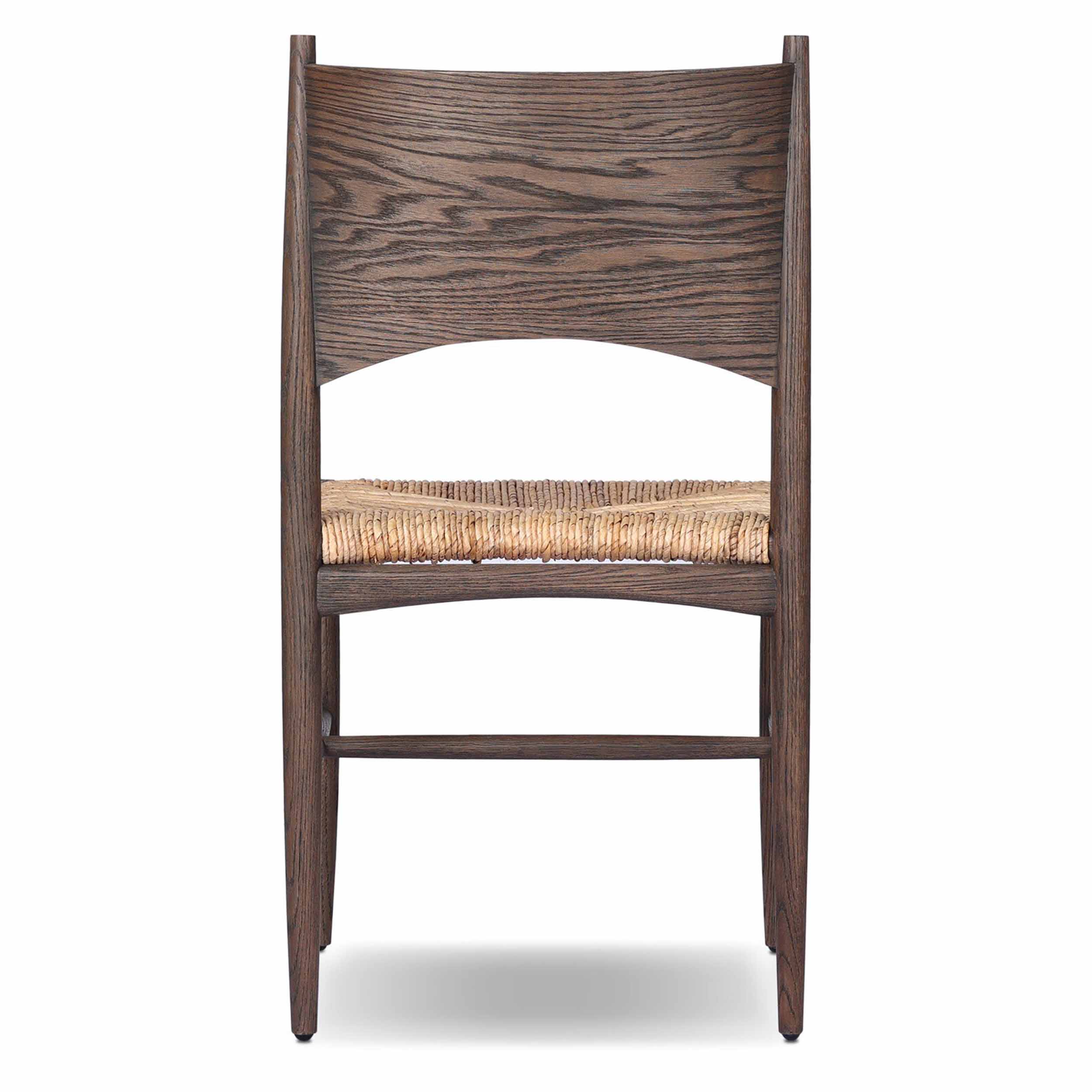 Jovan Dining Chair, Stained Saddle Brown