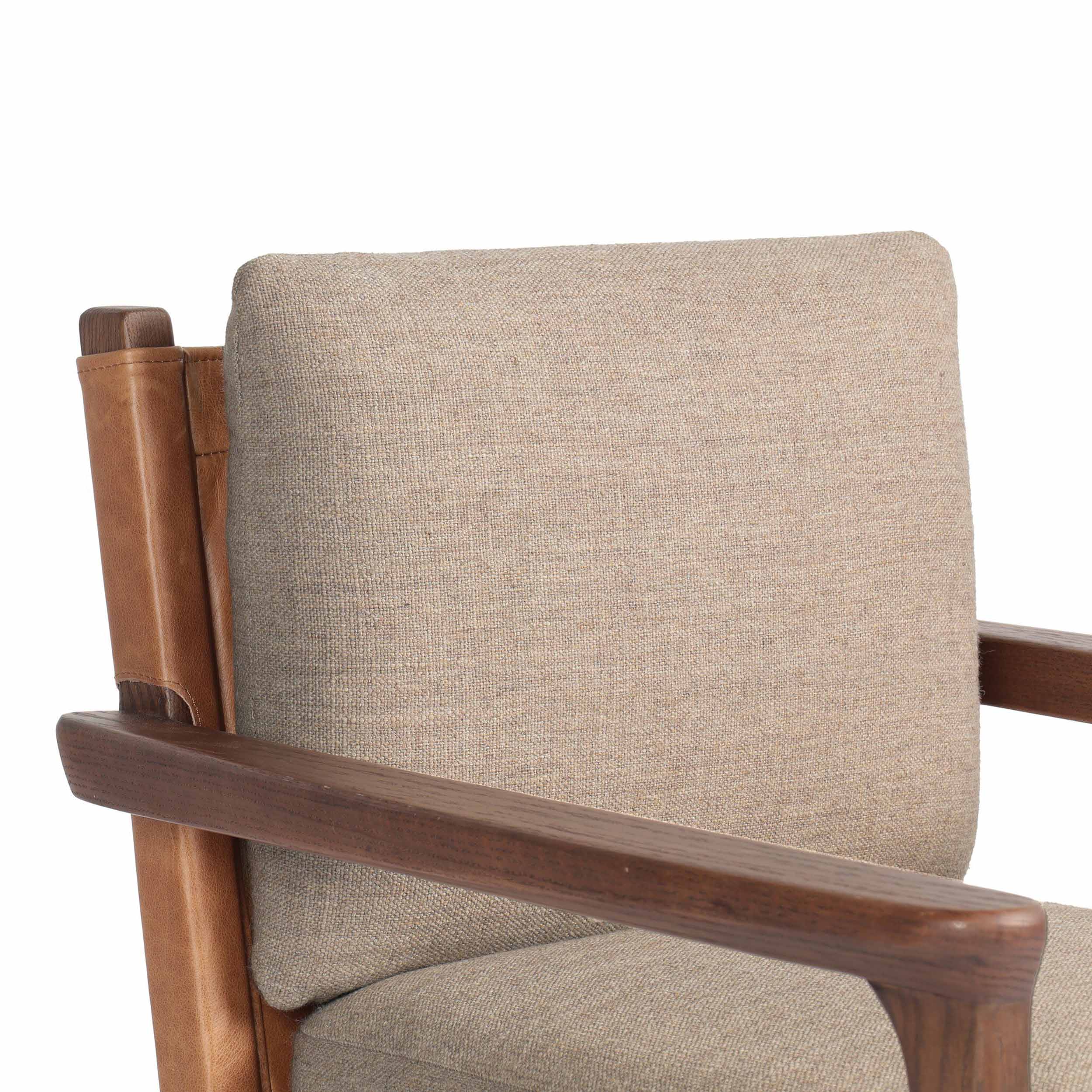 Chappel Dining Armchair, Alcala Taupe