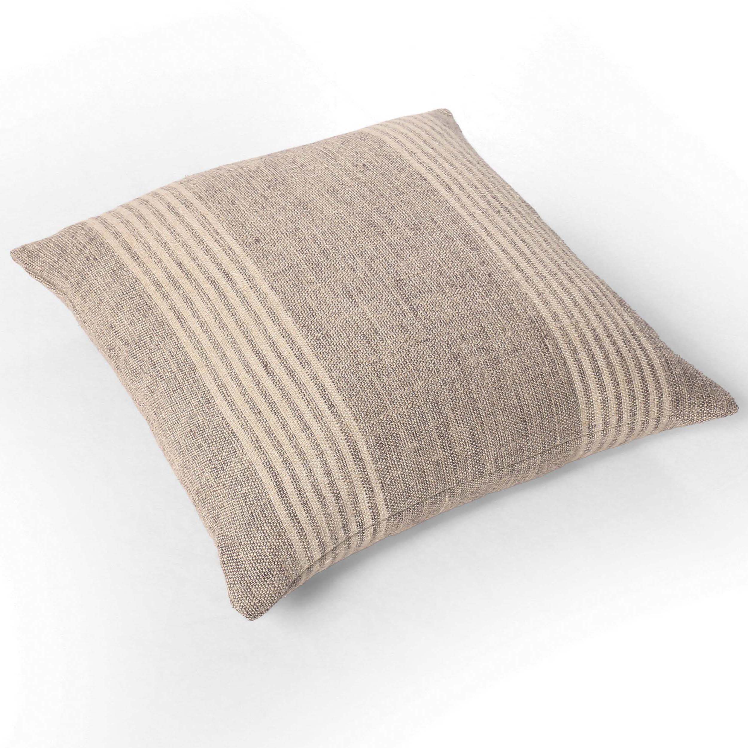 Corby Pillow, Manchester Flint, Cover + Insert