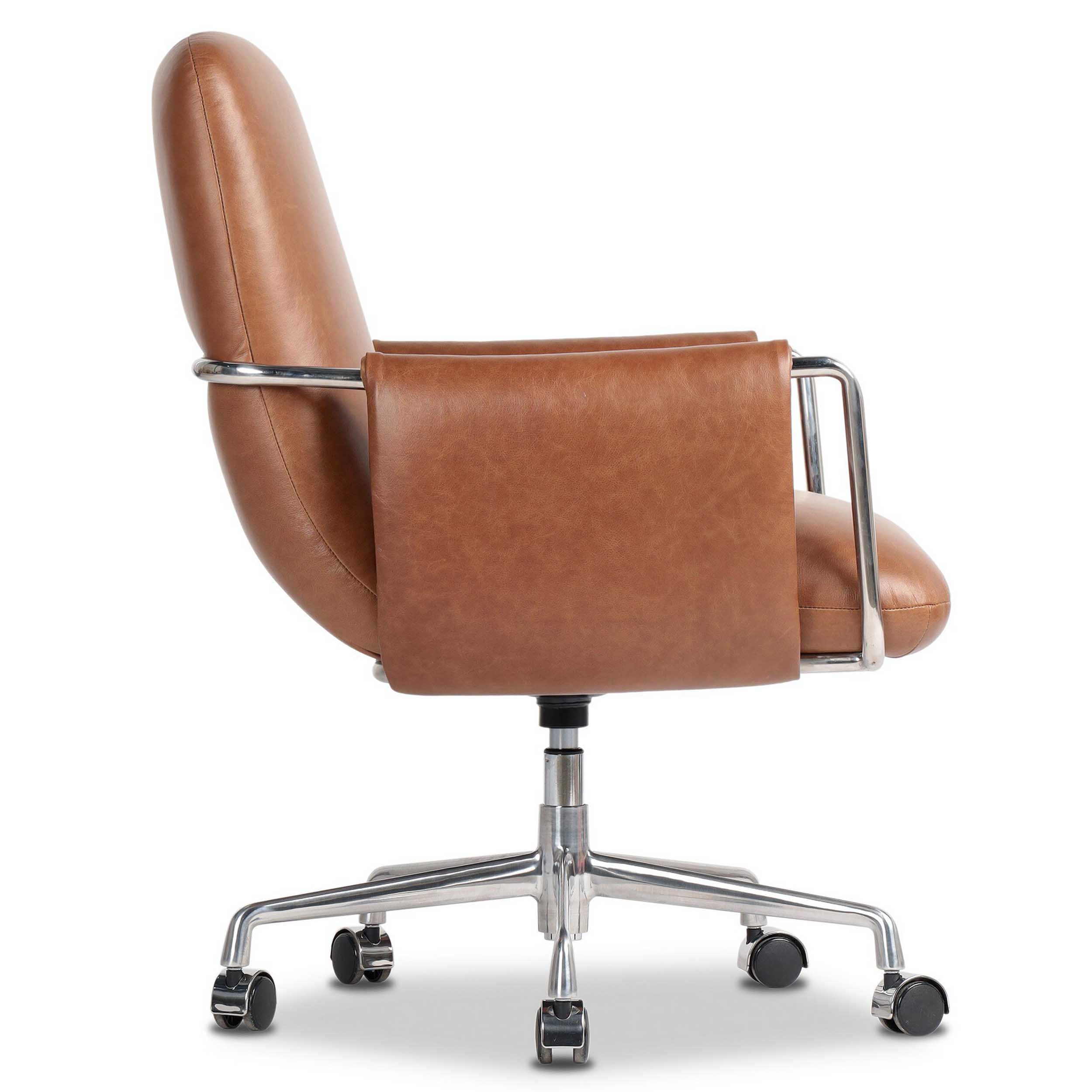 Sherman Lowback Desk Chair, Sonoma Chestnut