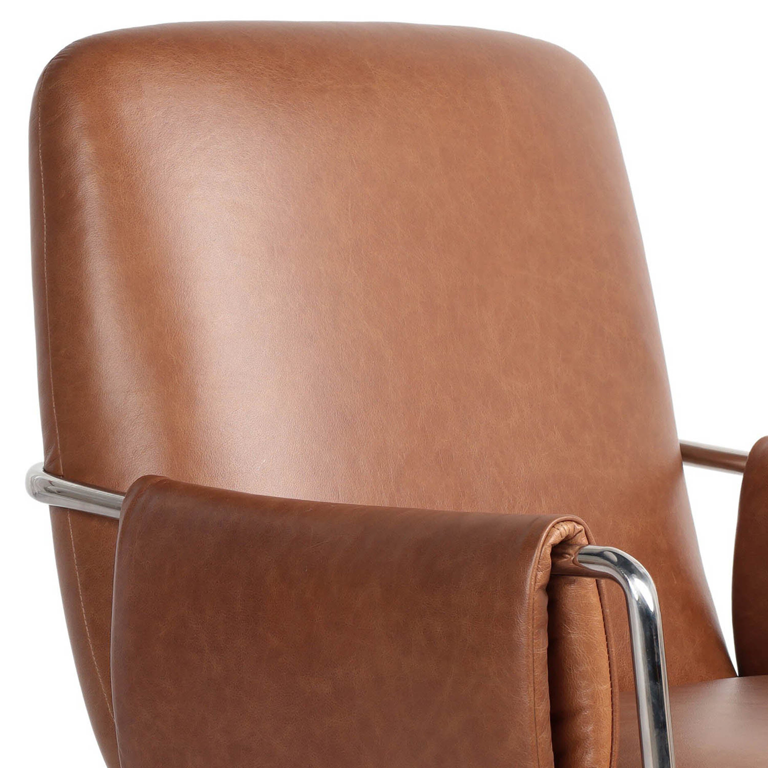 Sherman Lowback Desk Chair, Sonoma Chestnut