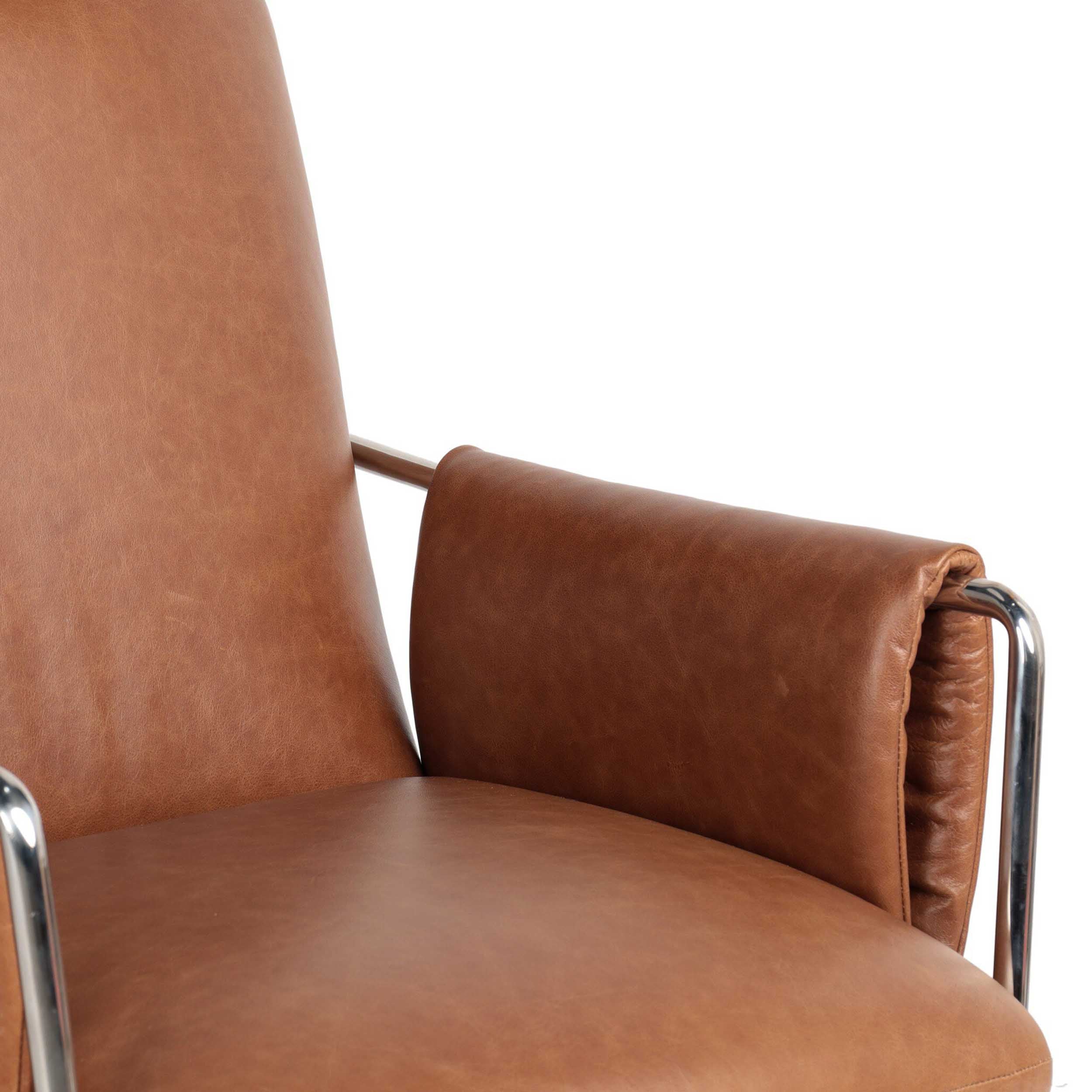 Sherman Lowback Desk Chair, Sonoma Chestnut
