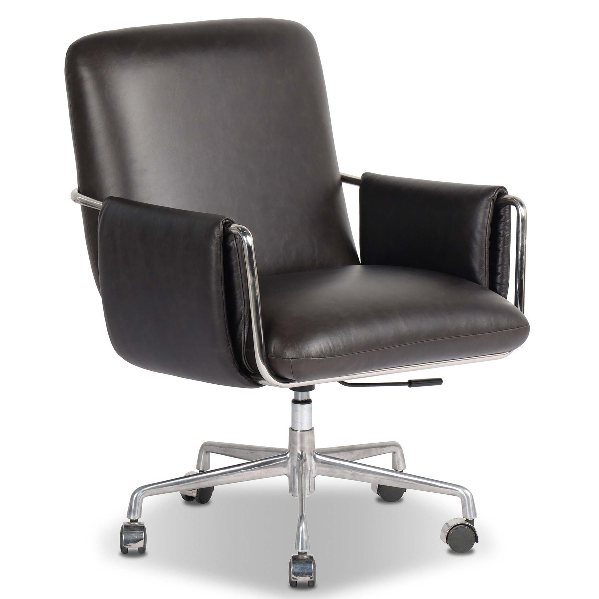 Sherman Lowback Desk Chair, Sonoma Black