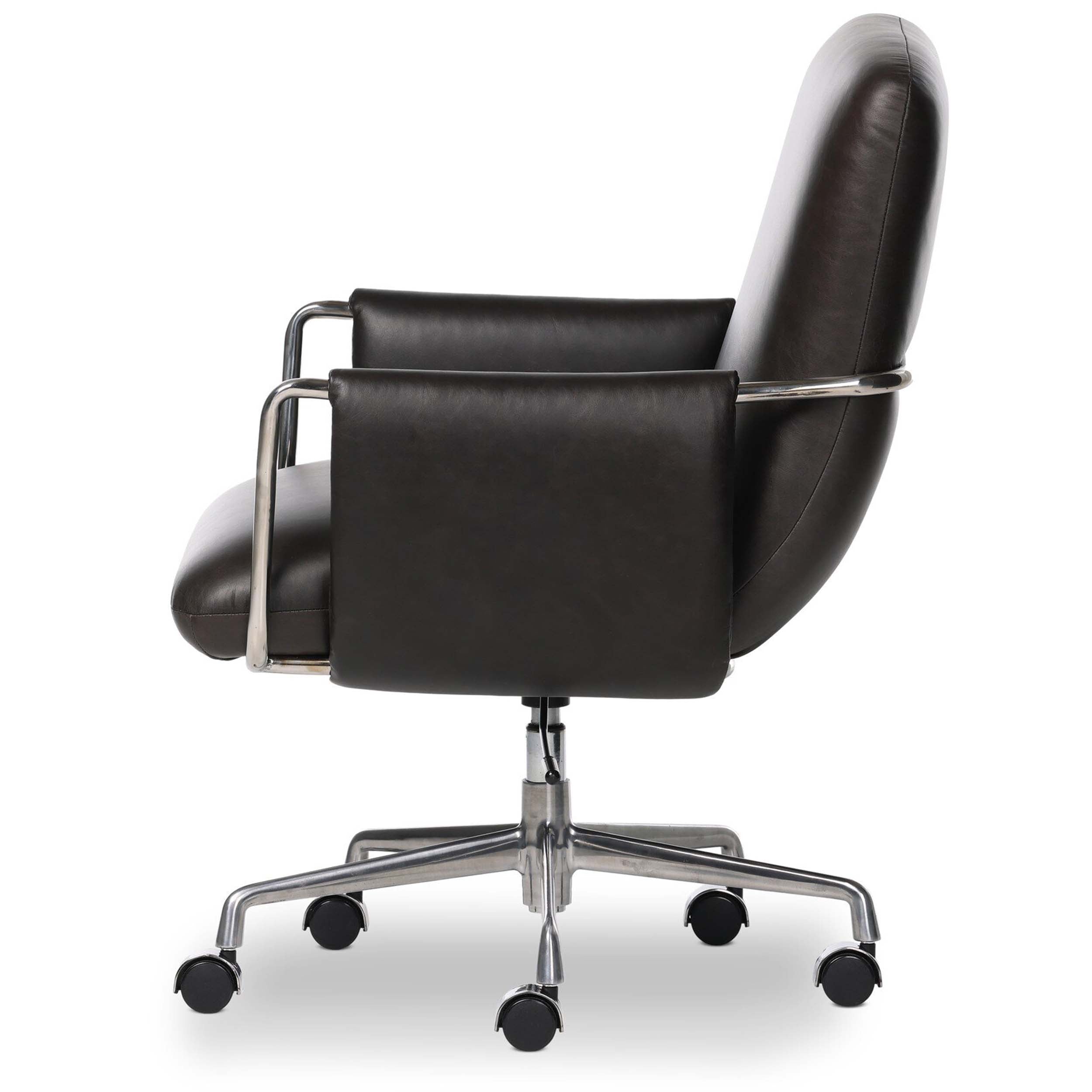 Sherman Lowback Desk Chair, Sonoma Black