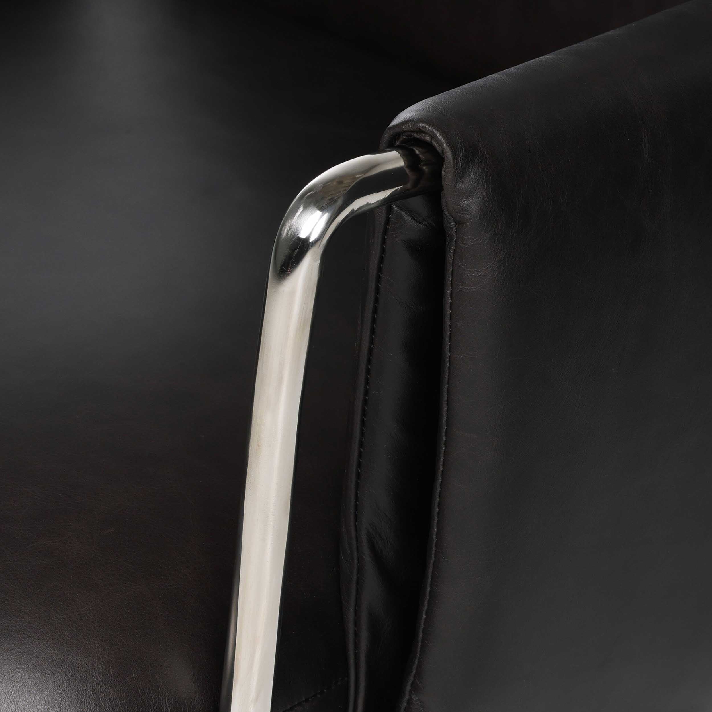 Sherman Lowback Desk Chair, Sonoma Black