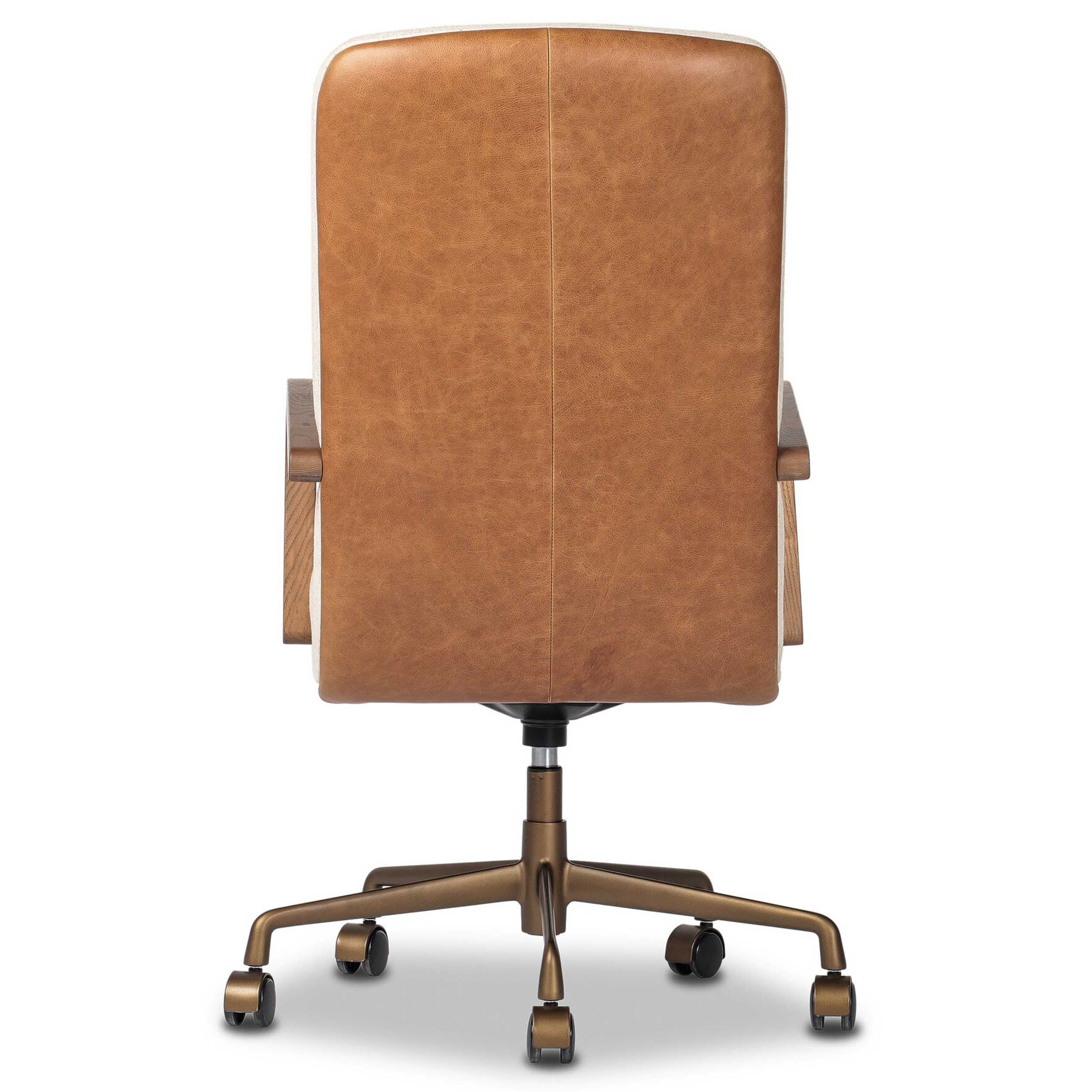 Timeo Desk Chair, Chaps Saddle