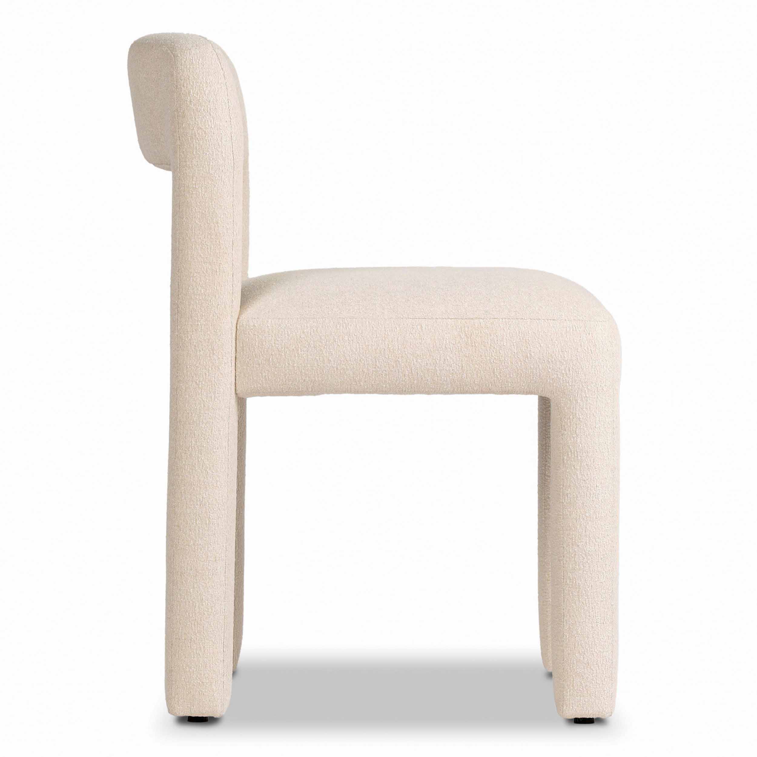 Rodin Dining Chair, Crypton Wayfarer Snow