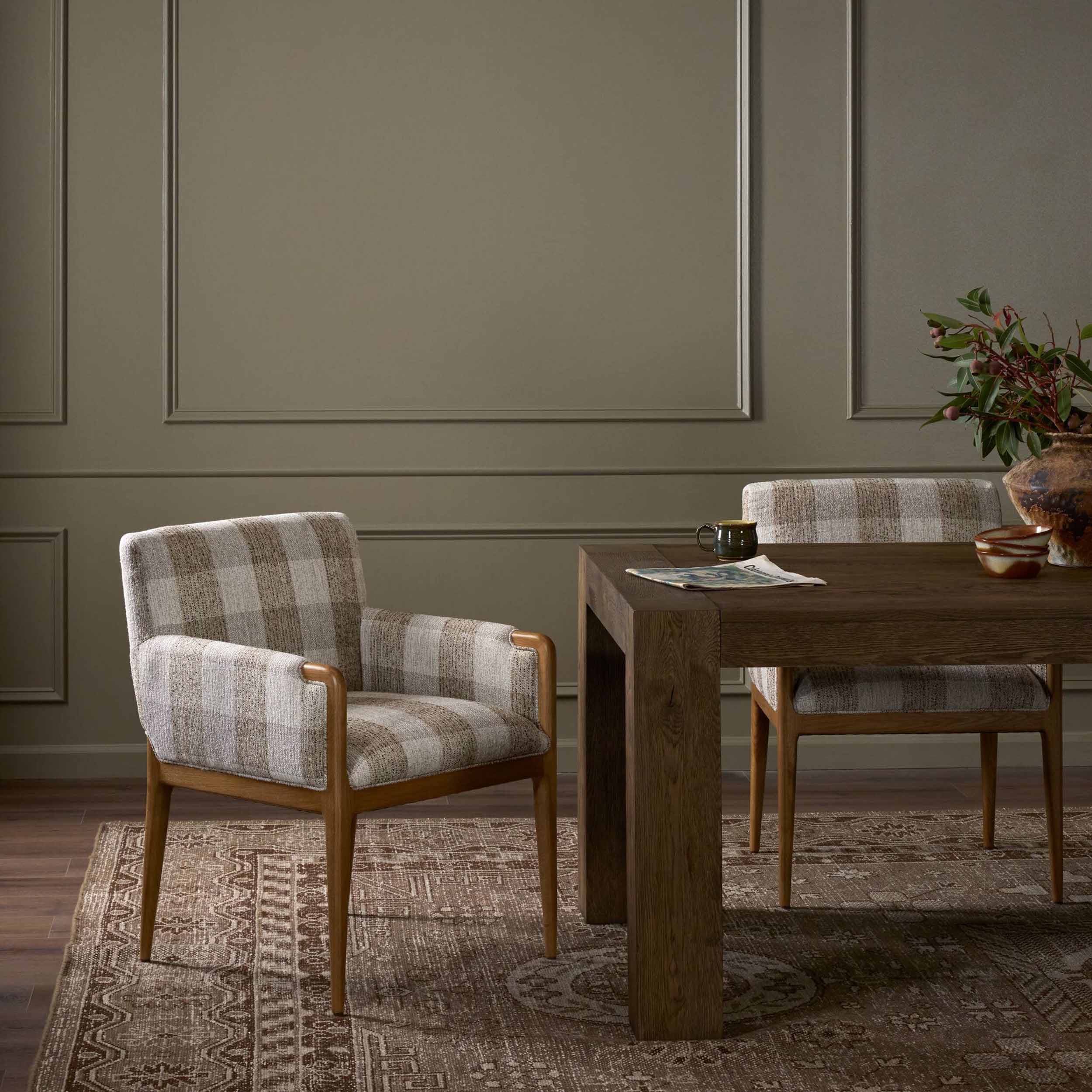 Ledger Dining Chair, Dresden Pebble