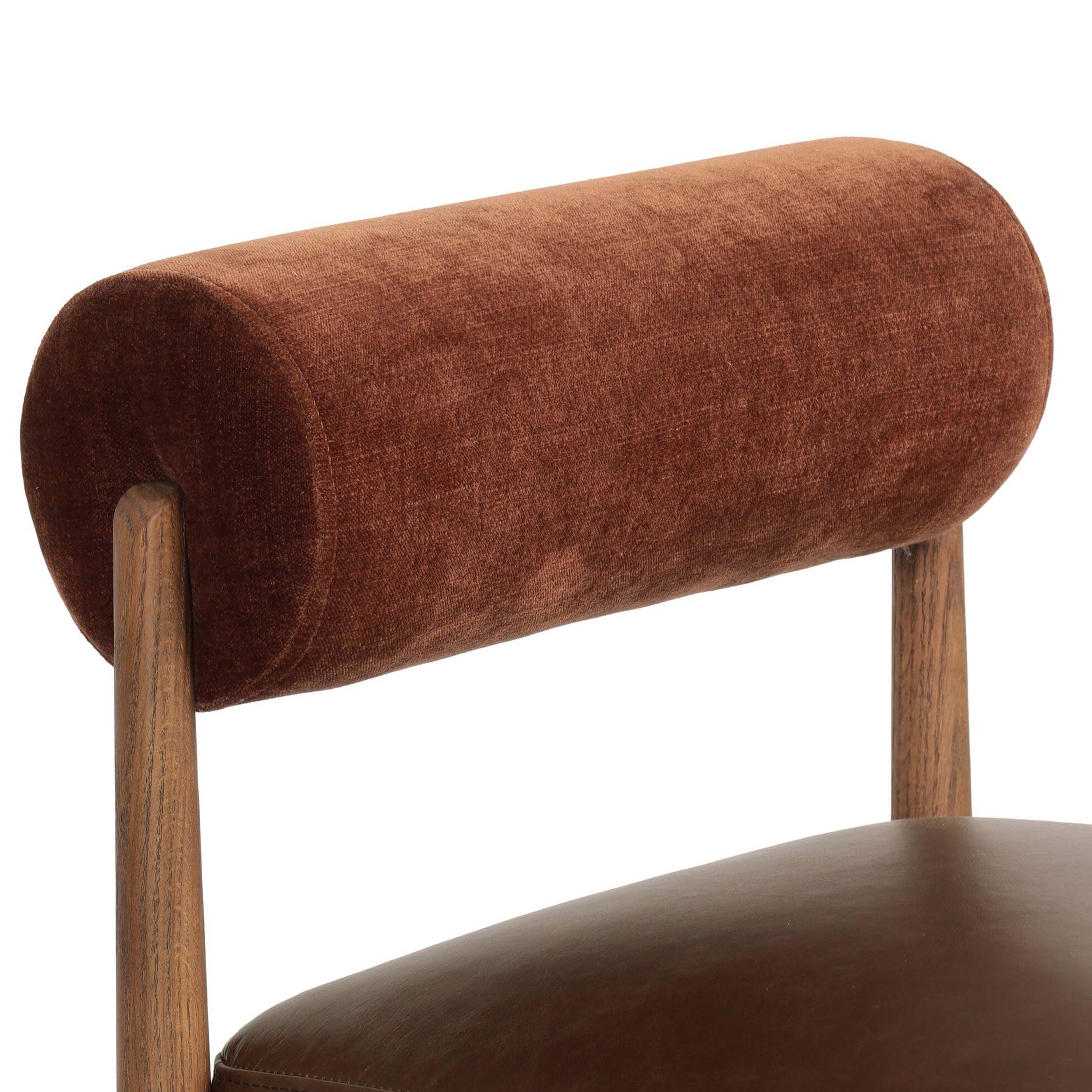 Jazelle Bar + Counter Stool, Havana Brown, Altair Sienna