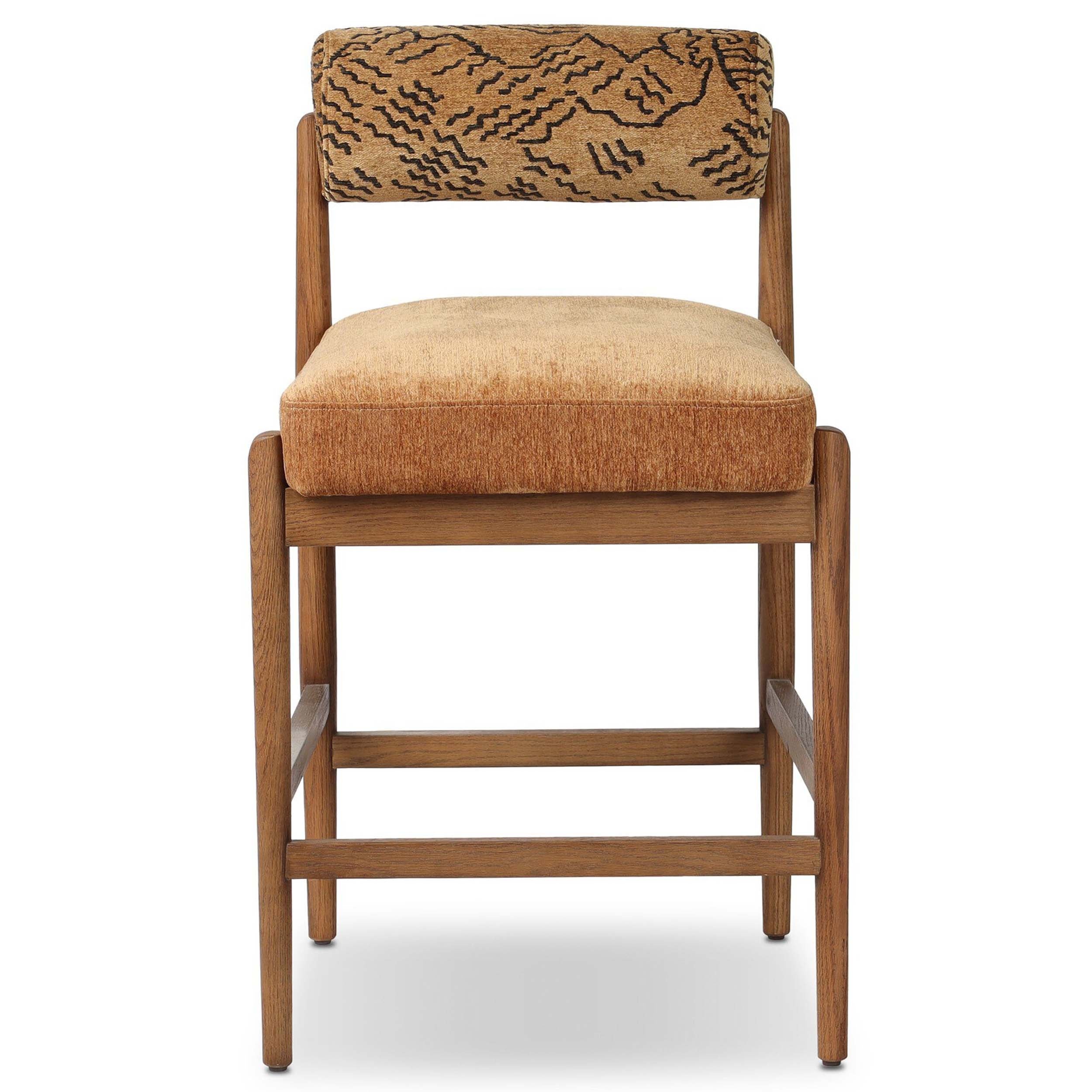 Jazelle Bar + Counter Stool, Dharma Ochre