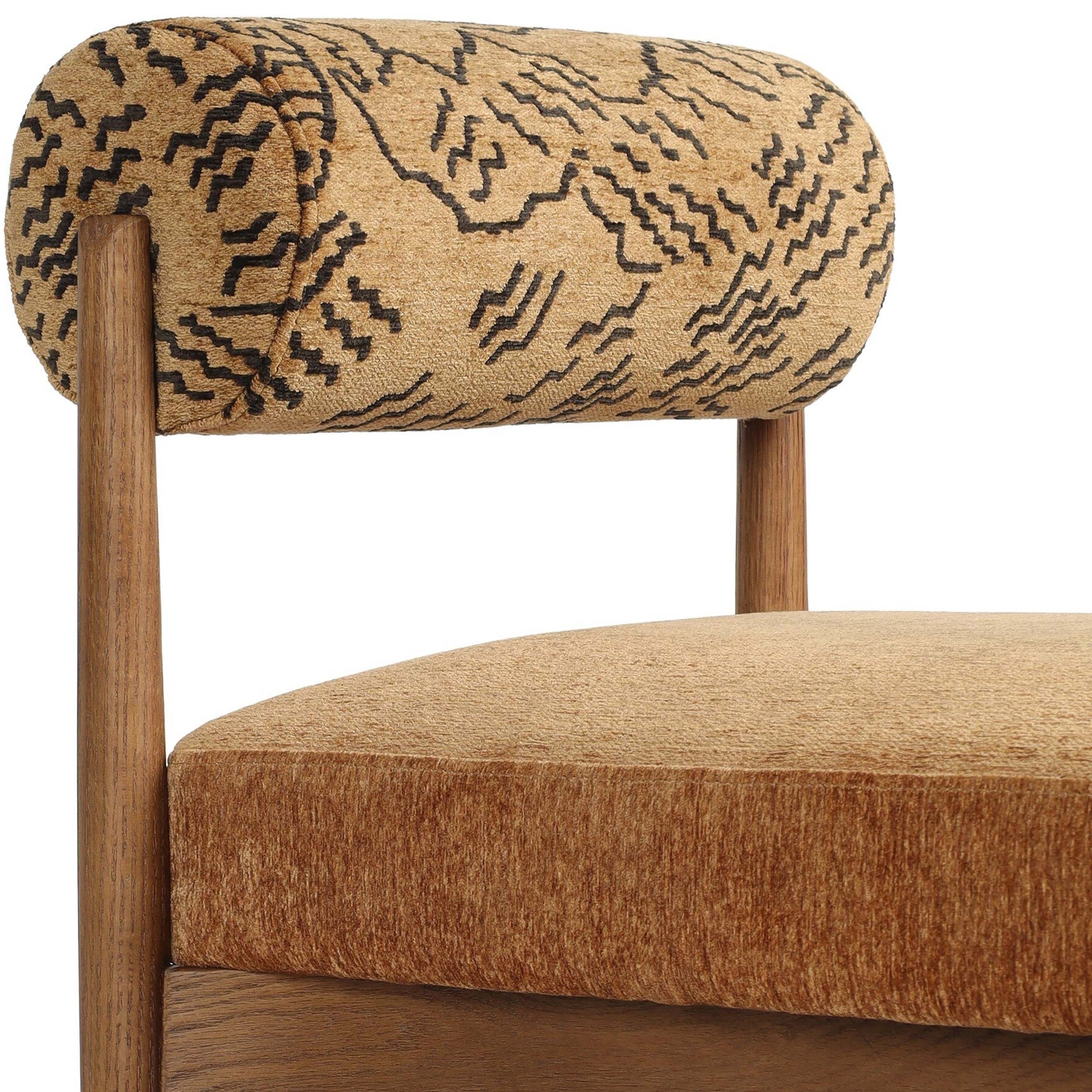Jazelle Bar + Counter Stool, Dharma Ochre