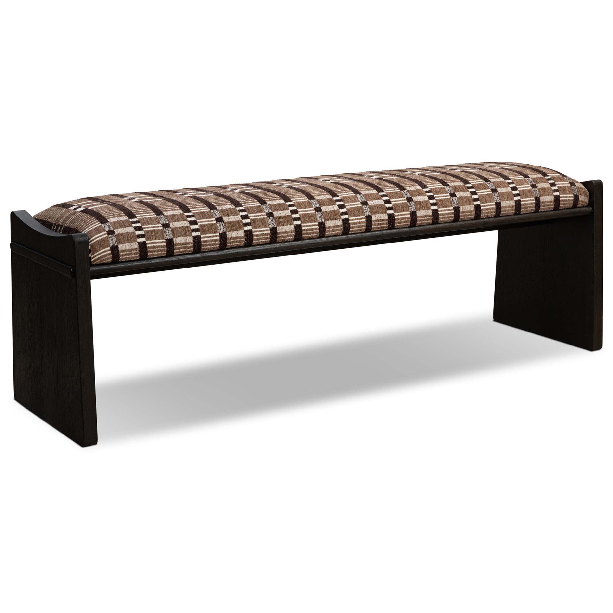 Eros Accent Bench, Sandhill Cocoa