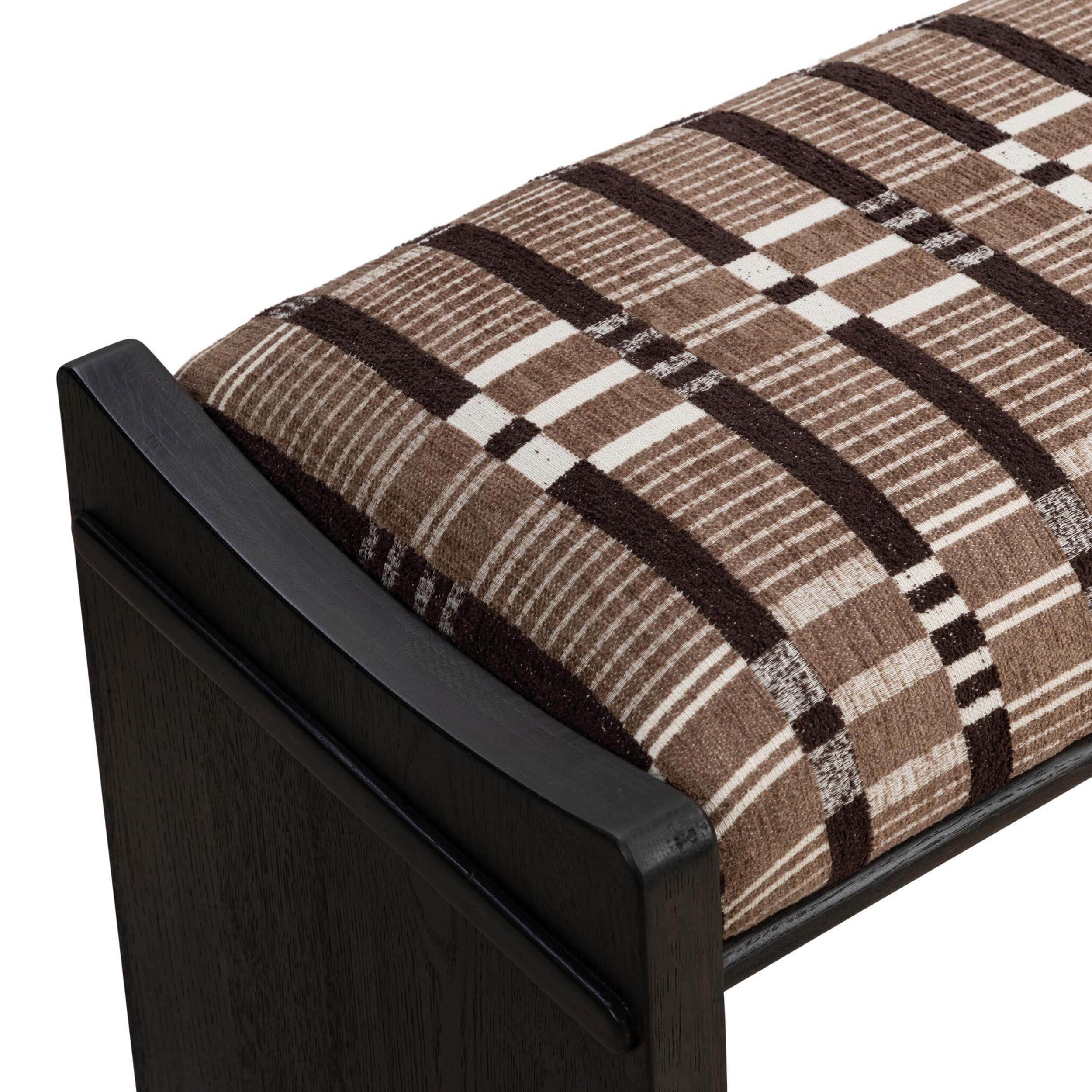 Eros Accent Bench, Sandhill Cocoa