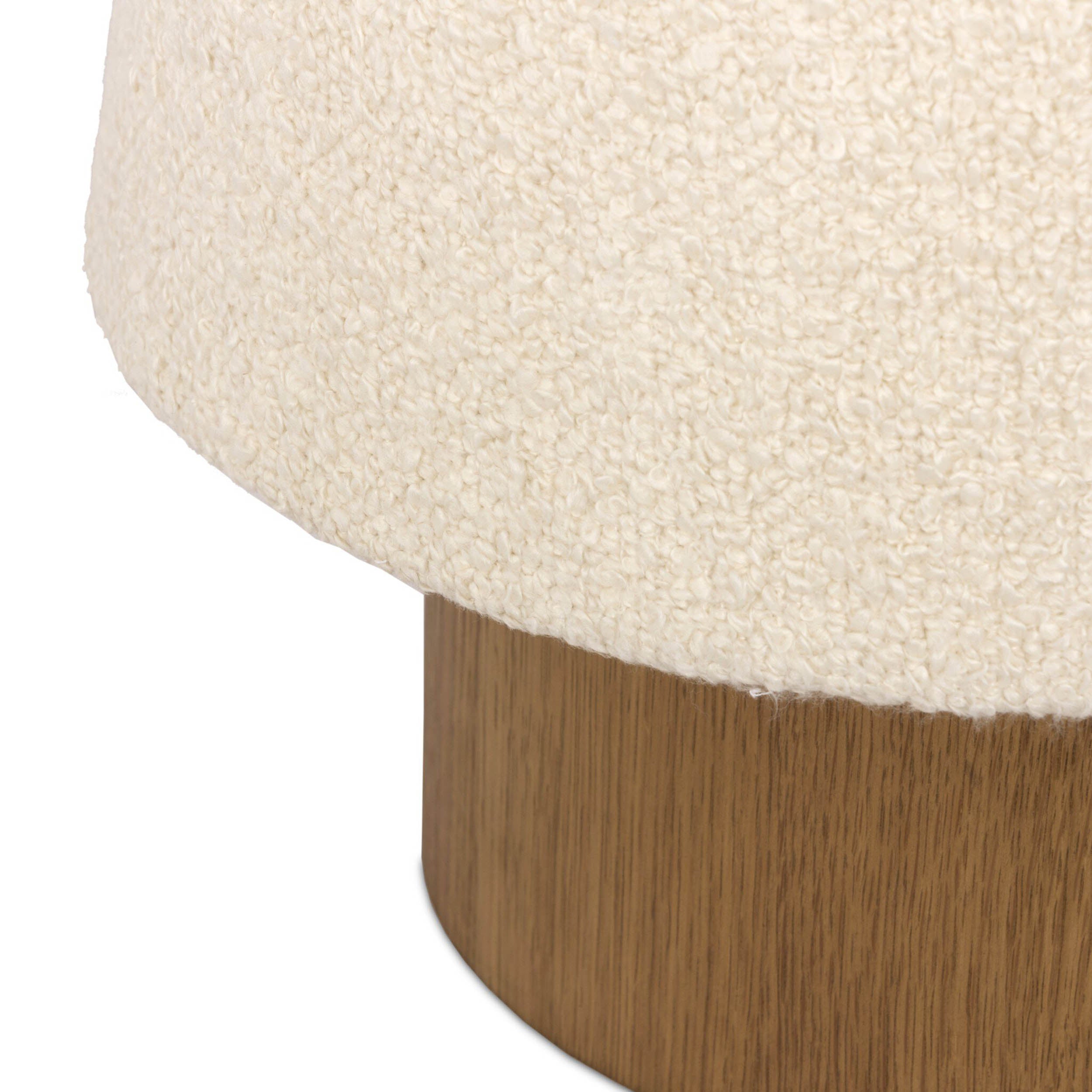 Kenoa Table Lamp, Light Smoked Oak Veneer