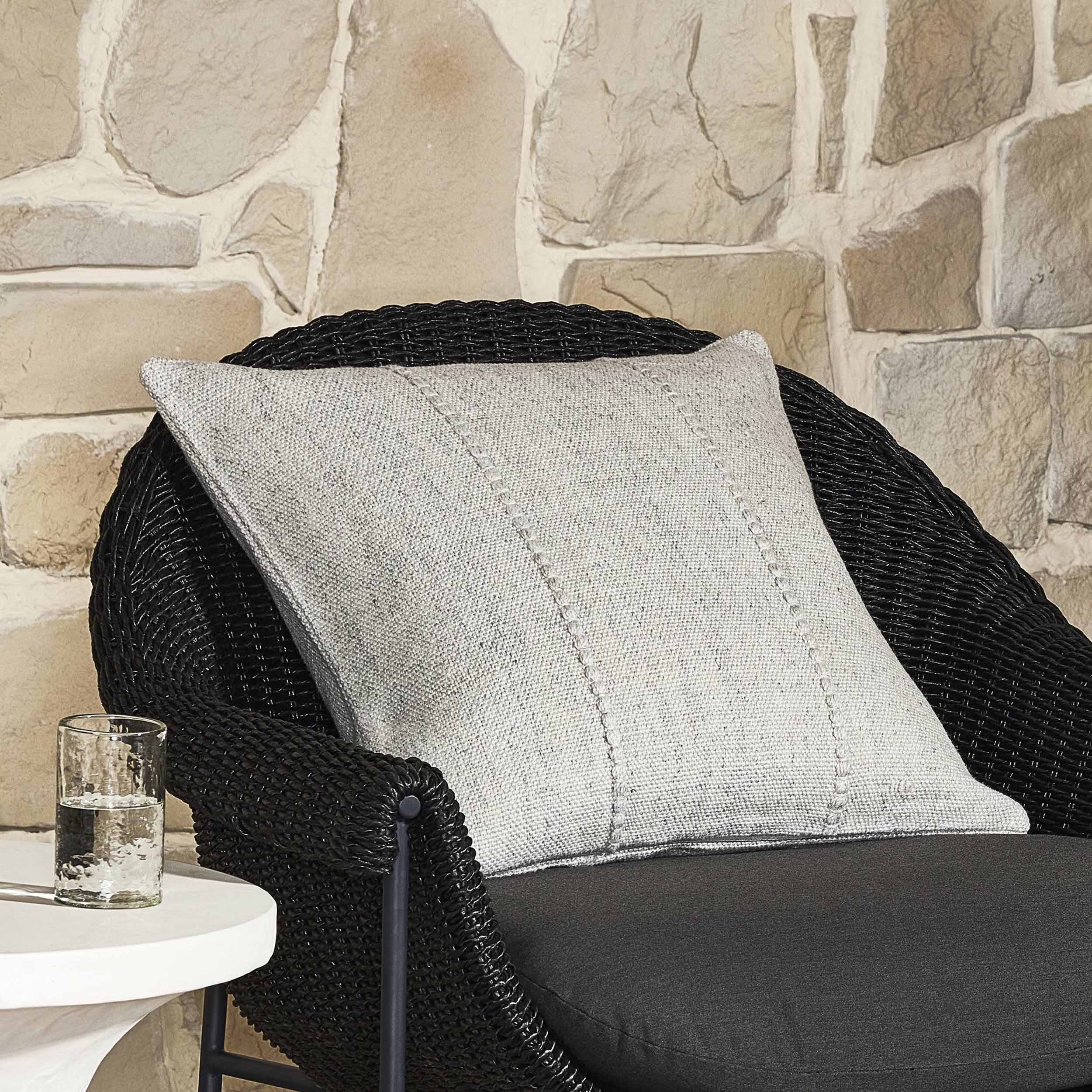 Kana Outdoor Pillow, Kana Cream, Cover Only