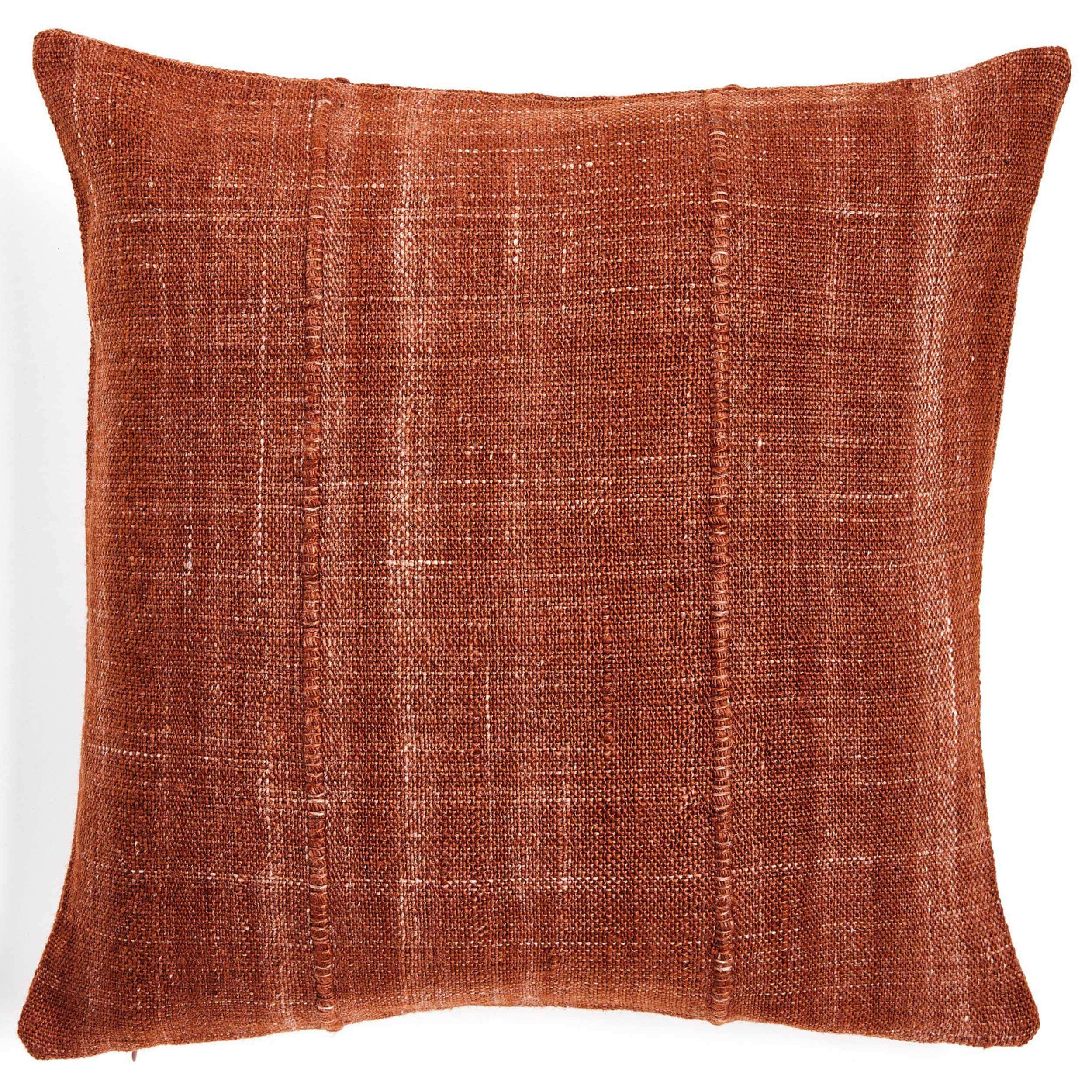 Kana Outdoor Pillow, Kana Rust, Cover + Insert