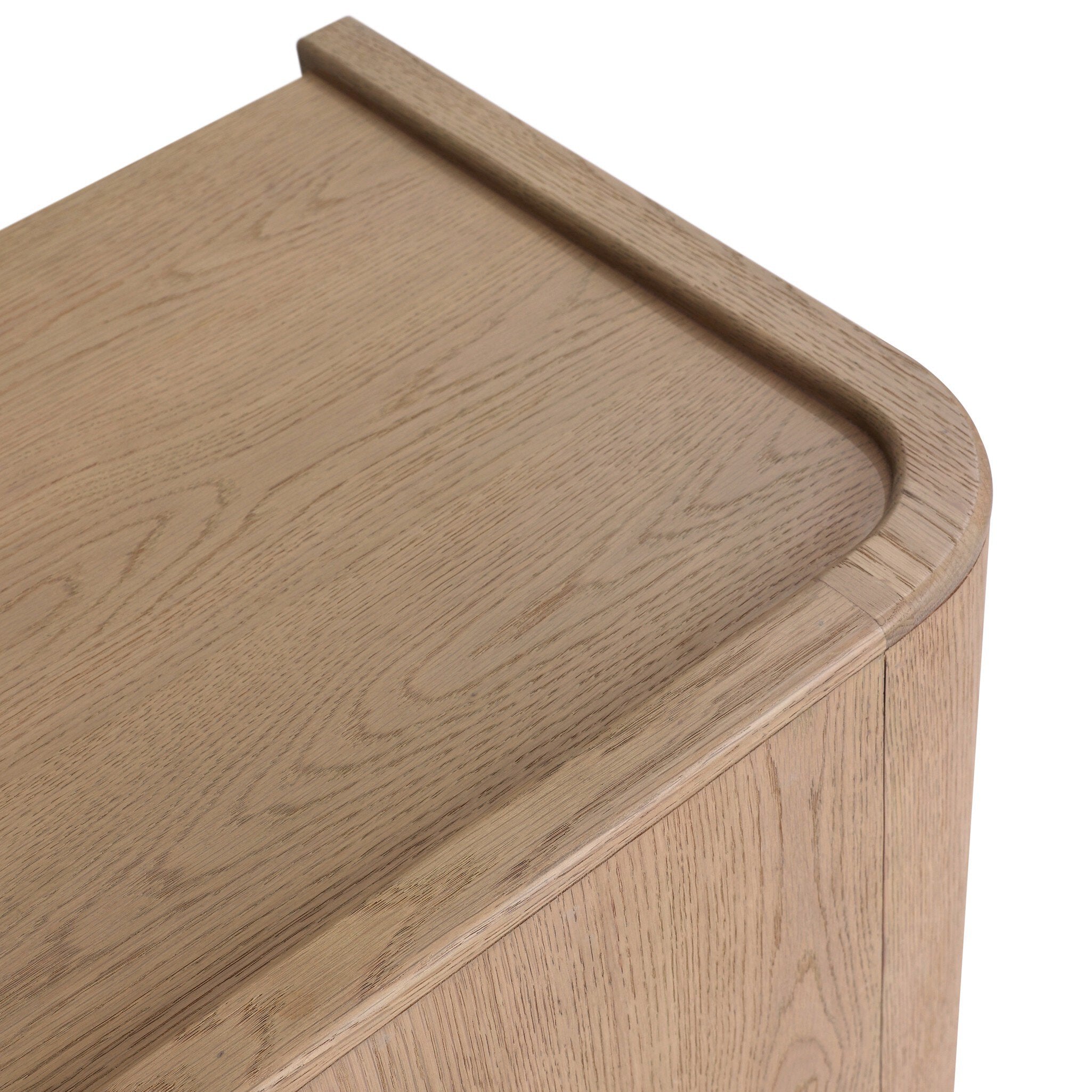 Kiran Nightstand, Sandy Oak Veneer